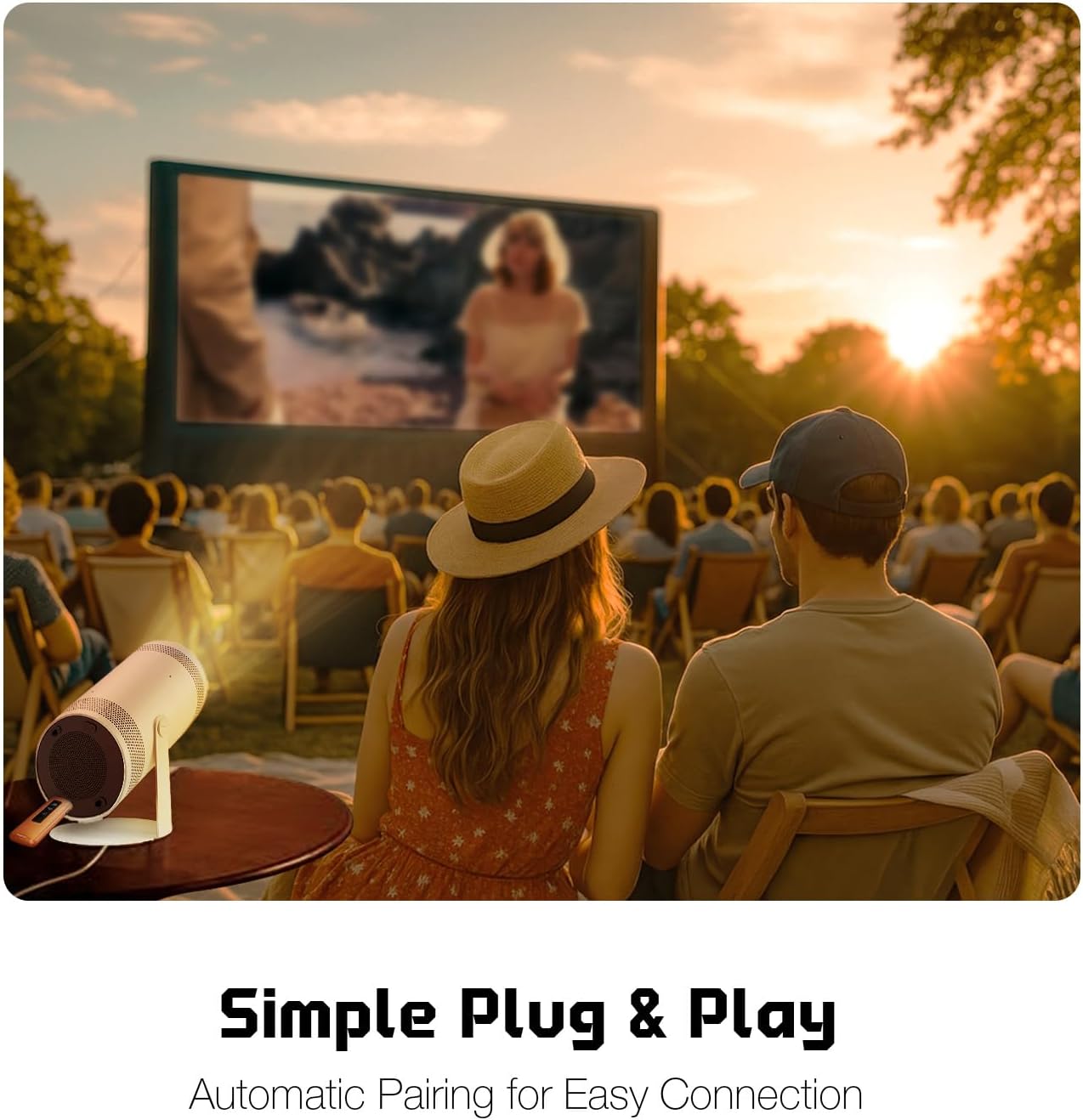 2025 Upgrade Wireless HDMI Transmitter and Receiver 328FT/100M, 2.4G/5G Wireless HDMI with LED Display, 4K Decode 1080P 60Hz, Plug&Play for Video and Audio to Monitor from PC/Mac/iPad/iPhone Pro Max