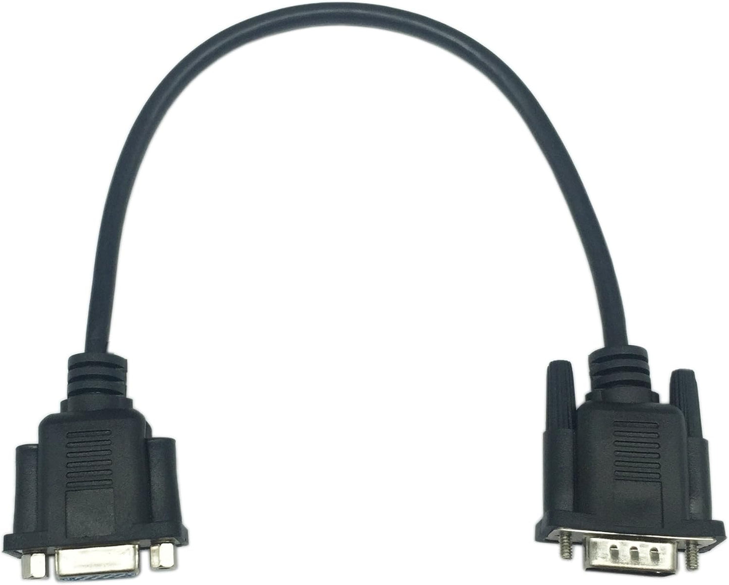 CERRXIAN 1ft VGA SVGA 15 Pin HD15 Male to Female Adapter Video Monitor Extension Cable for PC Laptop TV Porjector(mf)