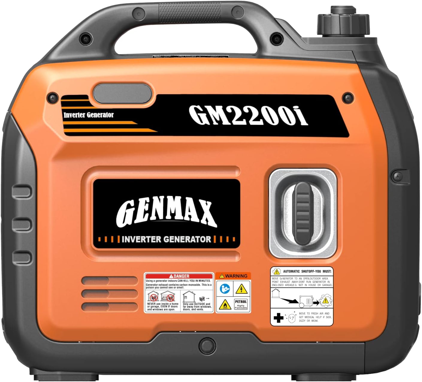 GENMAX Generator，EPA Compliant, Eco-Mode Feature, Ultra Lightweight for Backup Home Use & Camping