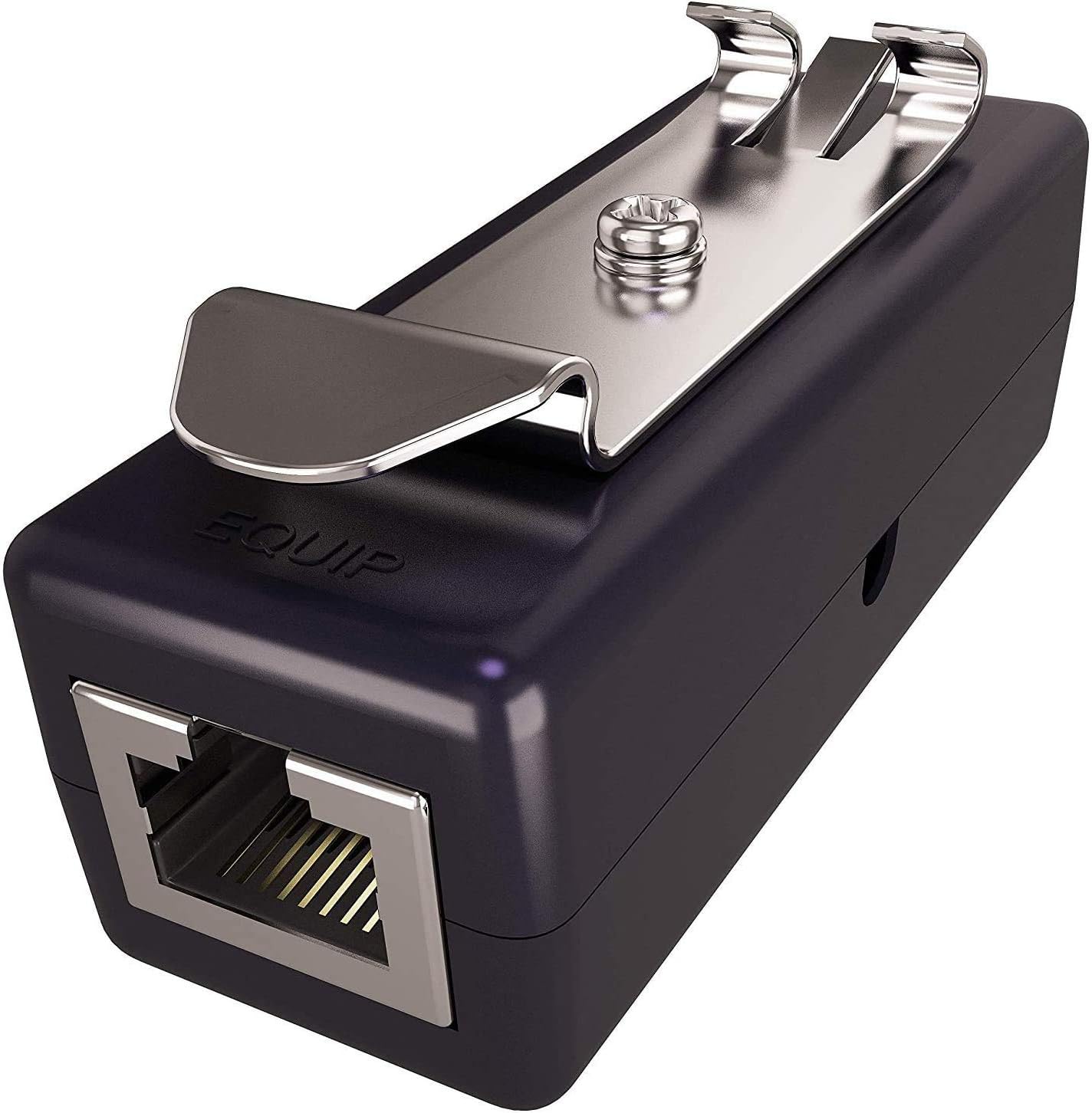 Ethernet Surge Protector (2 Pack) PoE+ Gigabit (with DIN Rail Mount Option) Gas Discharge Tube for Full Protection - RJ45 Lightning Suppressor - LAN Network CAT5/CAT6 Thunder Arrestor - Tupavco TP309