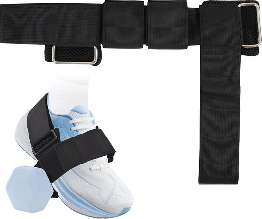 Dumbbell Foot Attachment, Adjustable Leg Weights for Men & Women, Leg Workout Equipment for Home Workouts, Tibialis Trainer for Hip, Shin Splint, Hamstring Curls, Leg Extensions