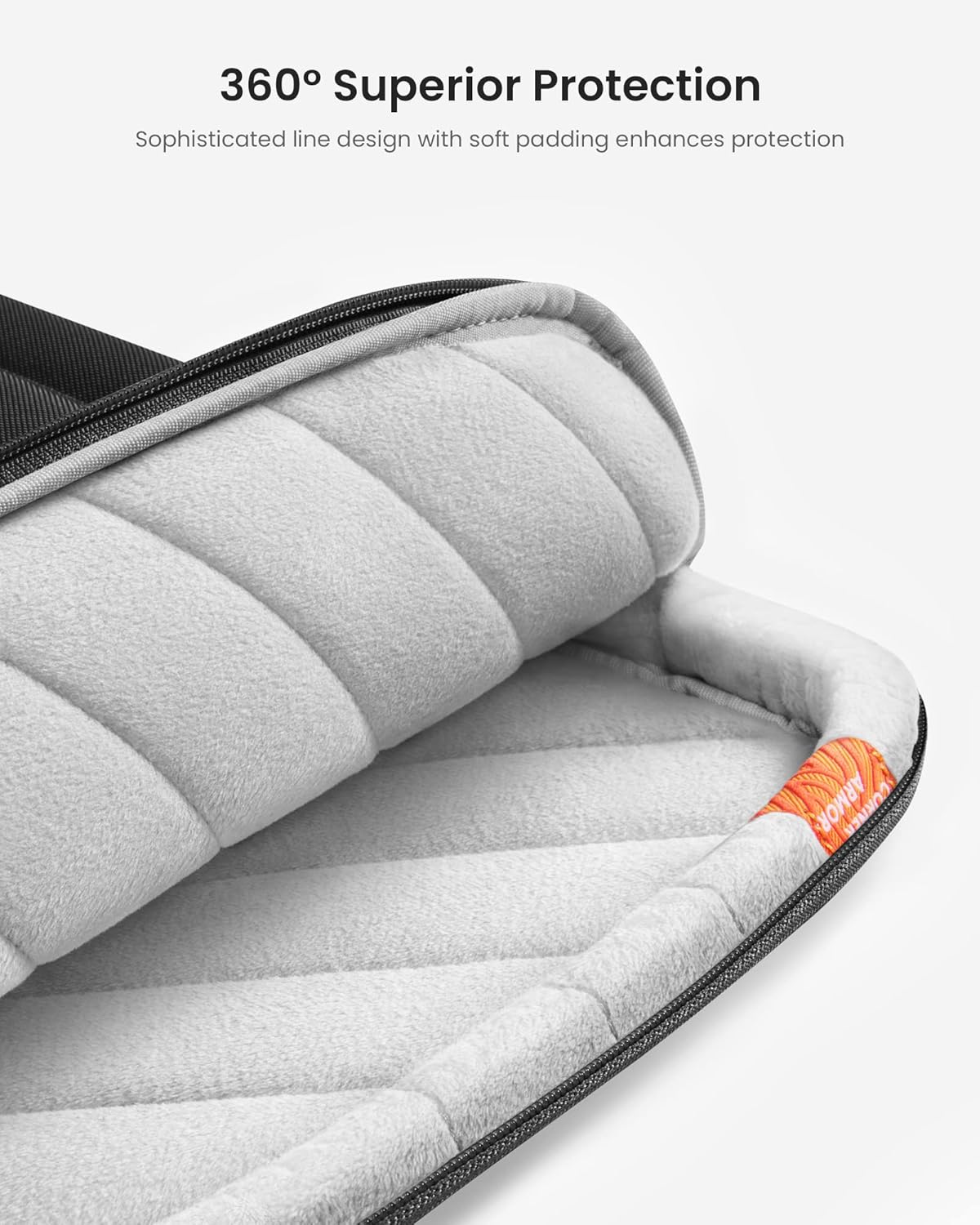 tomtoc 360 Protective Laptop Case for 15-inch 2025 New MacBook Air M4/A3241 M3/A3114 M2/A2941, 15 Inch Microsoft Surface Laptop 7/6, Dell XPS 15 Plus, 15-in MacBook Pro, Acer HP Chromebook 14