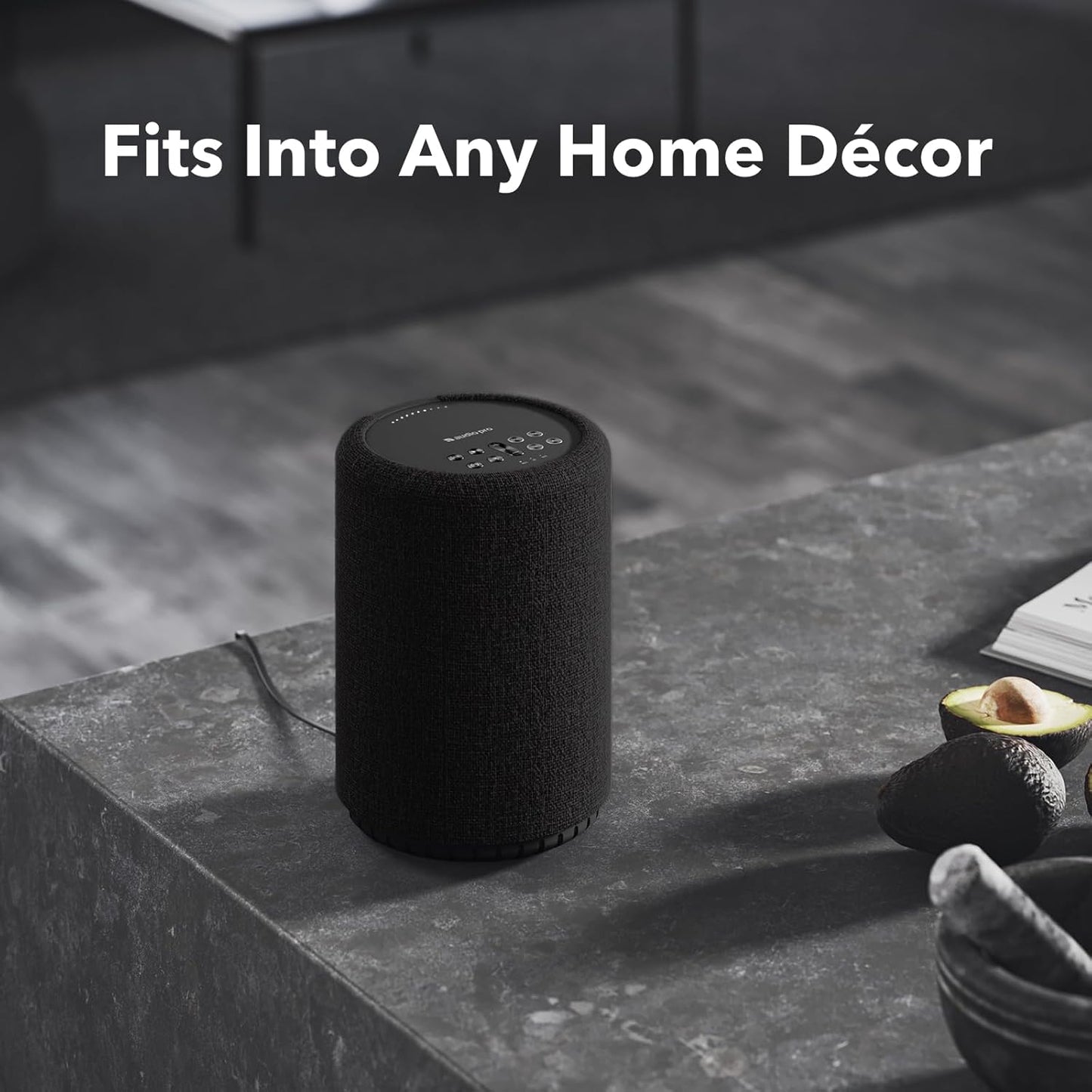 Audio Pro A10 MKII Wireless Multiroom Speaker, WiiM Edition | High Fidelity, Bluetooth, WiFi | Compatible with AirPlay 2, Google Cast, Siri, WiiM Home App, Stream Spotify, Tidal & More, Black