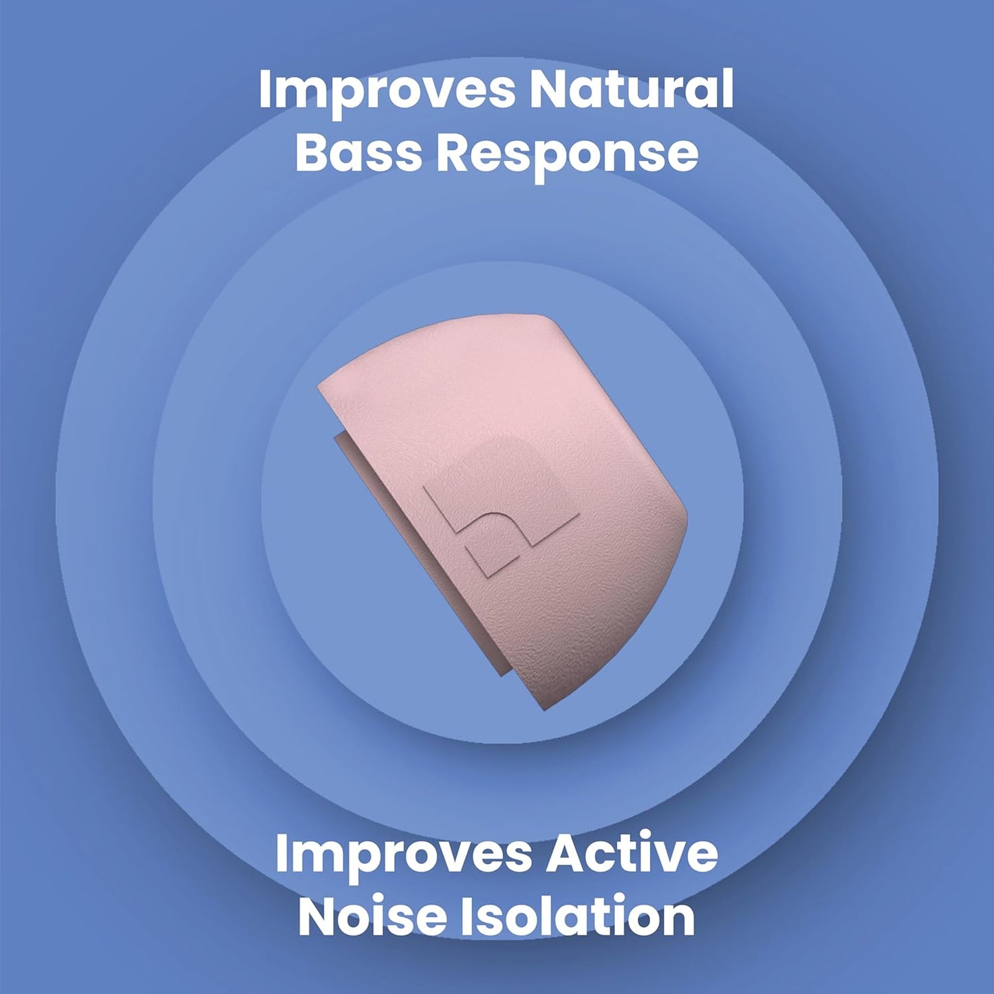 Foam Masters Ultra-Premium Memory Foam Ear Tips for AirPods Pro 1st & 2nd Gen | 3 Pairs | Black Magic Ver 6.0 | Secure | Comfort | Better Noise Cancel | Replacement Buds – Crystal Pink, Small