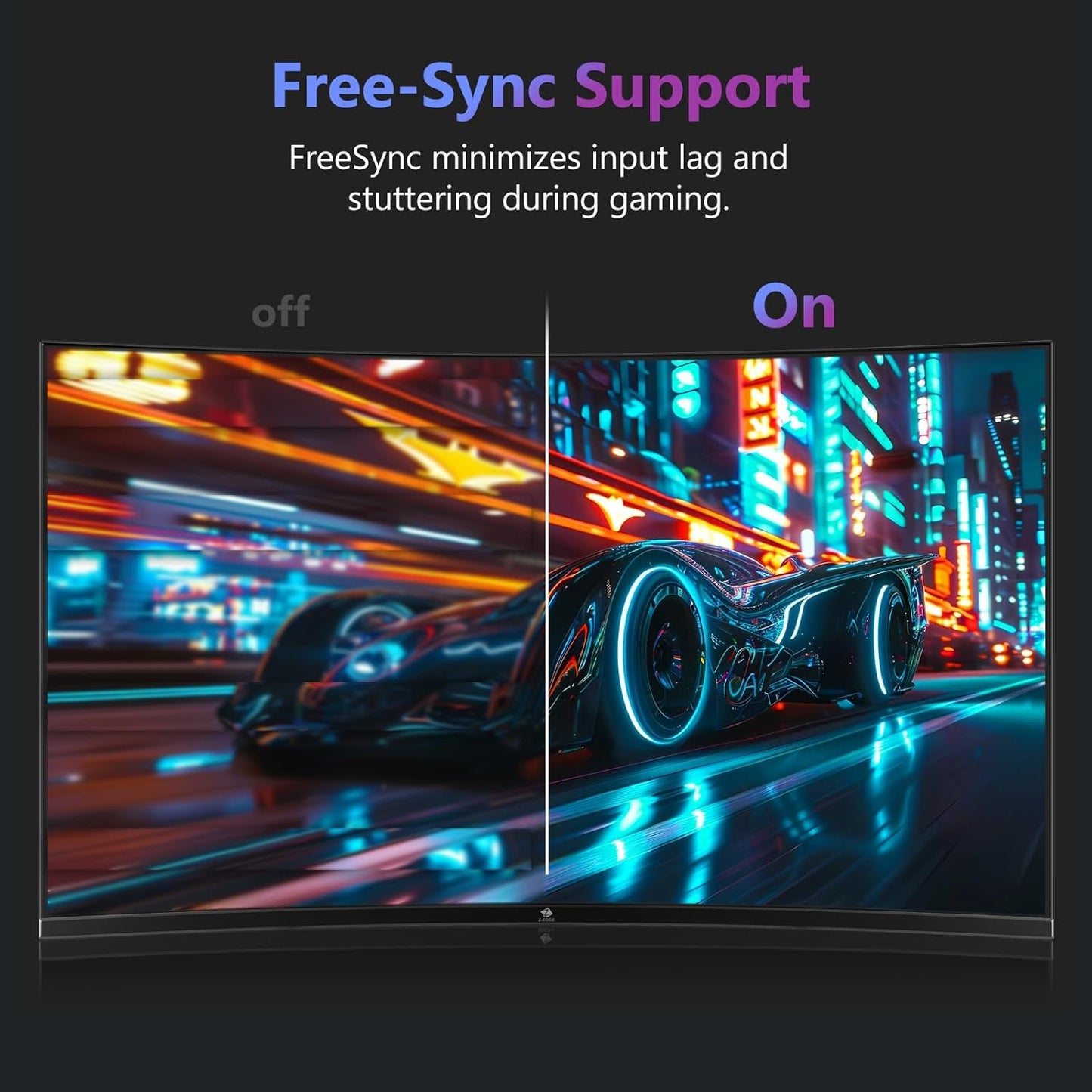 Z-Edge 27 inch Curved Gaming Monitor, FHD 1080P 200Hz 165Hz 144Hz Curved 1500R PC Monitor, MPRT 1ms Monitor, 350nits, 16.7M Colors, UG27 Frameless Bezel, 1X DP 1.4 Ports and 1X HDMI 2.1 Ports