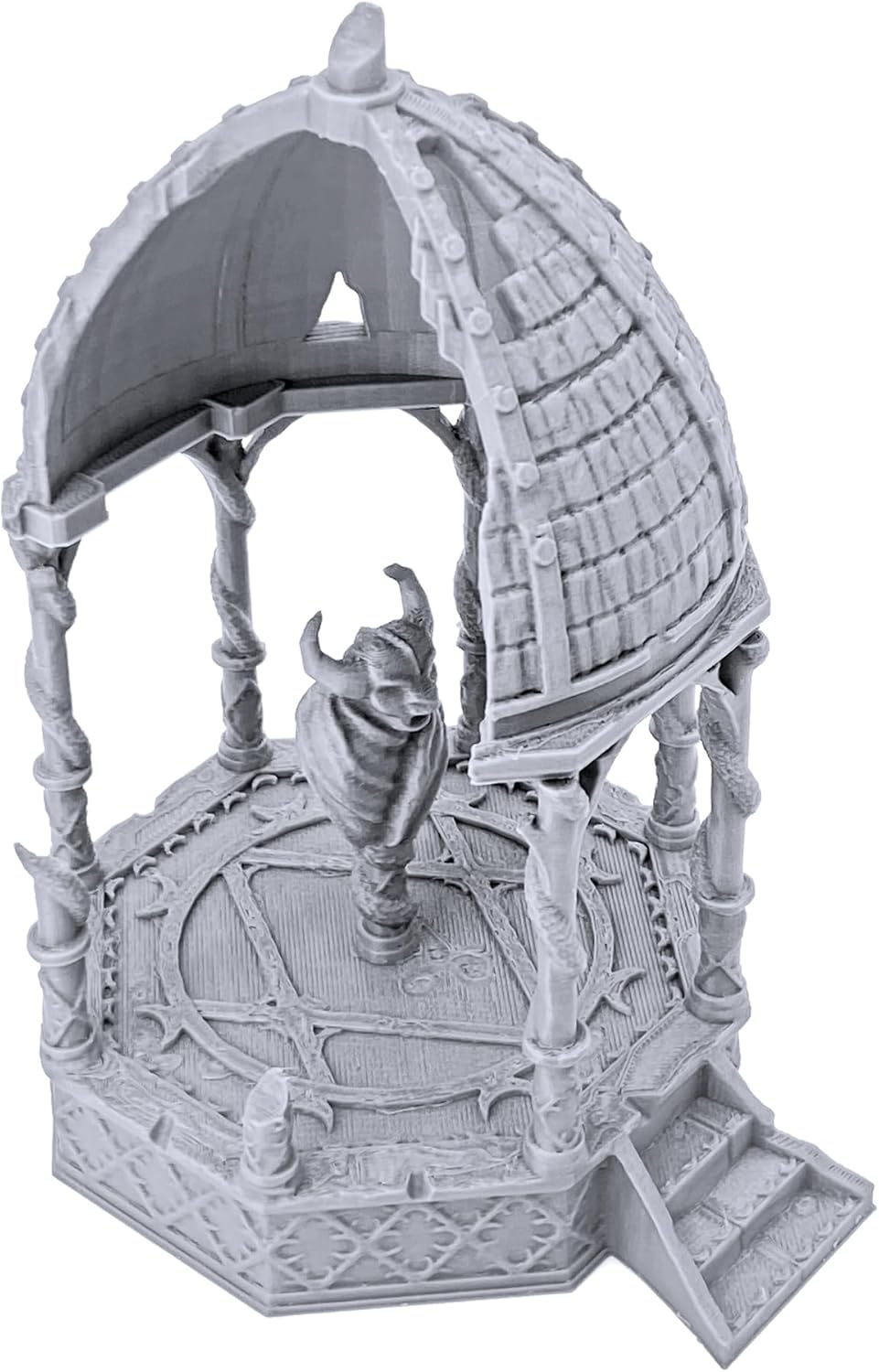 EnderToys Daemon Dais by Printable Scenery, 3D Printed Tabletop RPG Scenery and Wargame Terrain 28mm Miniatures