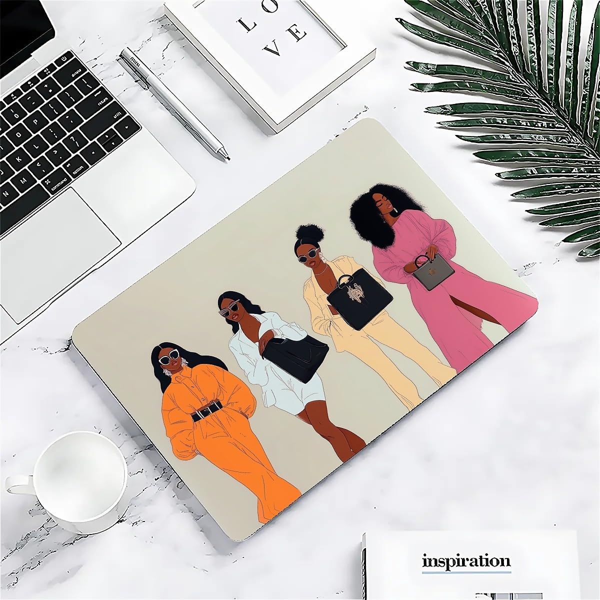 Compatible with MacBook Air 13.3 13.6 Inch Case 2022 2021 2020 2019 Plastic Hard Shell Case Cover,13.6 Air (A2681) M2 2022, Beautiful Women