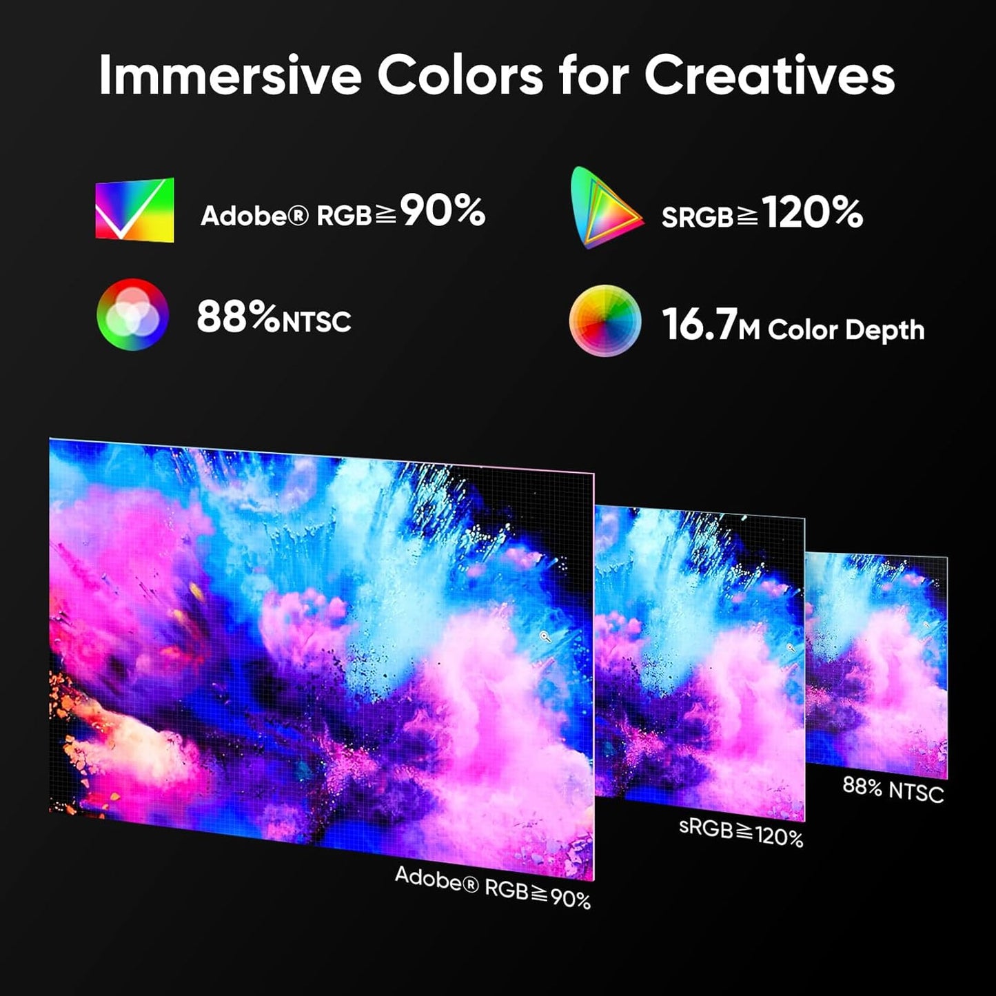 Drawing Tablet with Screen XPPen Artist 22R pro Computer Graphics Tablet 120% sRGB with Battery-Free Stylus Full-Laminated Technology, 21.5 inch Pen Display with 20 Shortcut Keys & 2 Red Dial(Black)