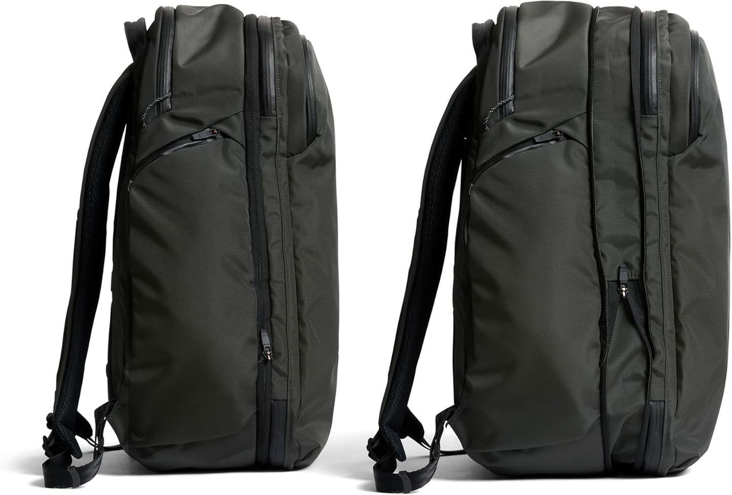 Bellroy Transit Travel Pack Pro (30–38 liter carry-on travel backpack, with laptop sleeve, RFID protection and zip bottle pocket) - Olive