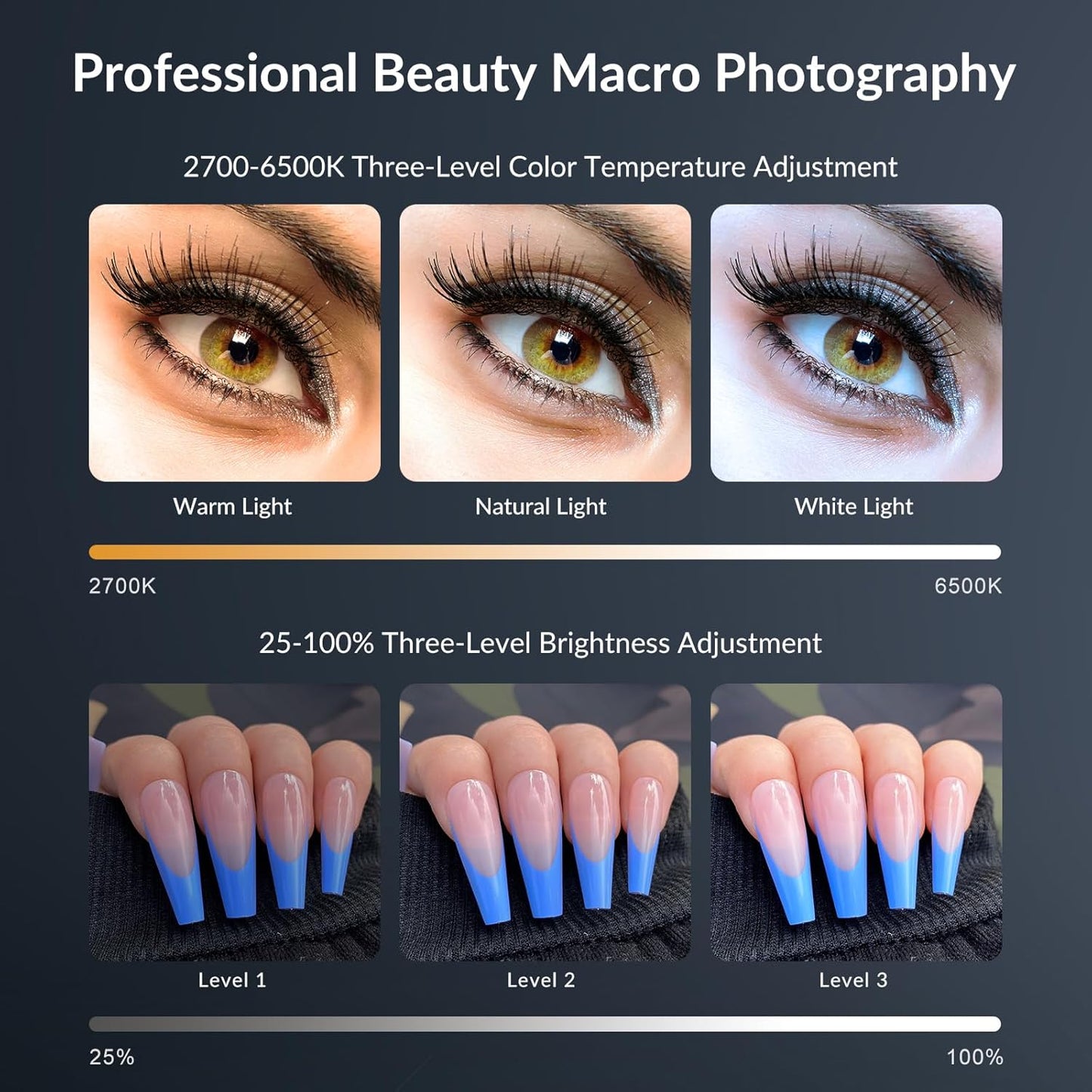 APEXEL 17mm+37mm Thread Adapter with LED Fill Light, One-Piece Phone Adapter for Android/iPhone, Attachments for Macro/Wide Angle/Fisheye/Flow/Radial/Star Filter/Kaleidoscope Lens