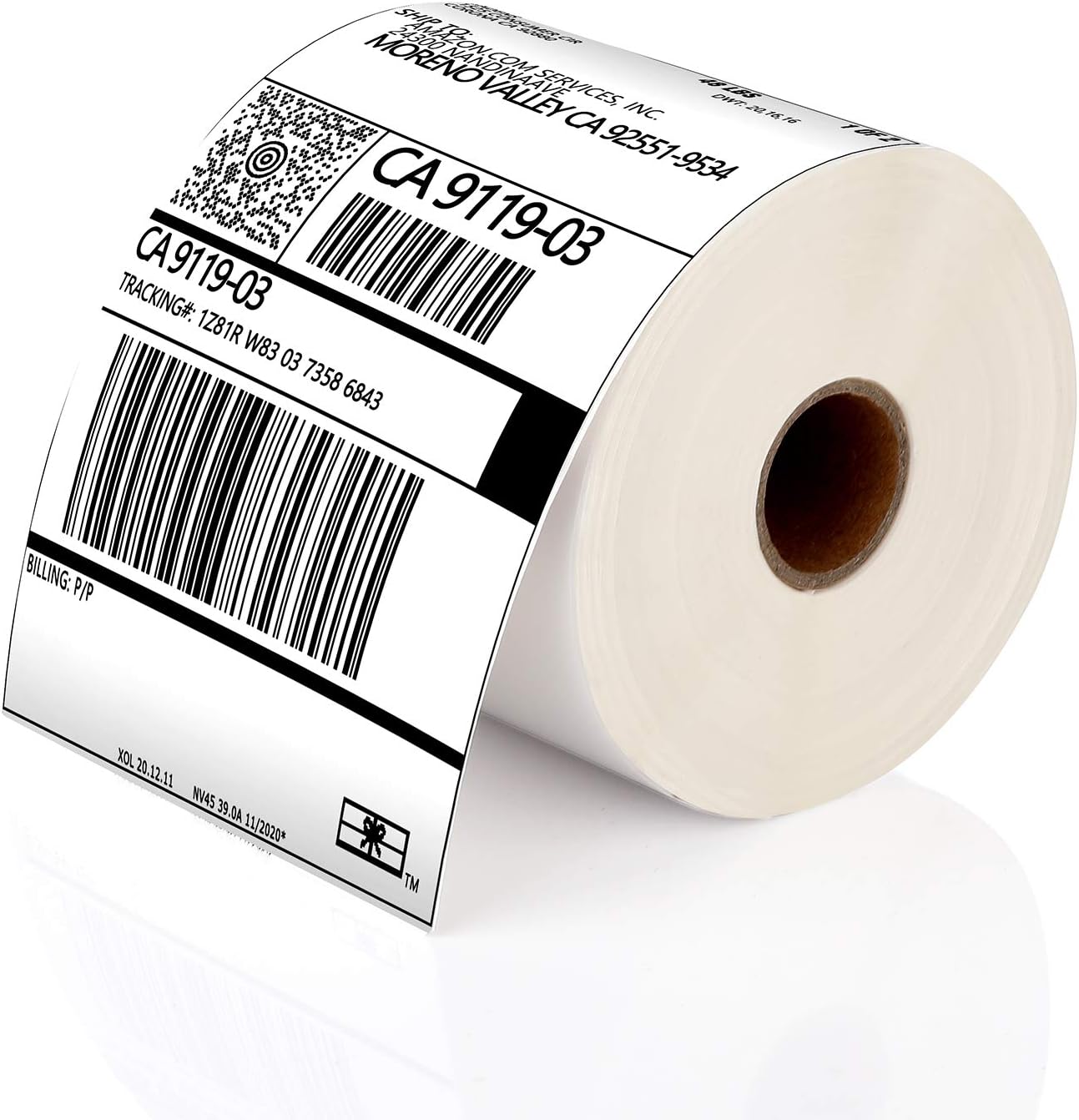 JADENS 4x6 Thermal Labels - 350 Labels, Compatible with Rollo, Brother, Zebra and Most Thermal Printer, Perforated, Commercial Grade, Doesn't Compatible with Dymo