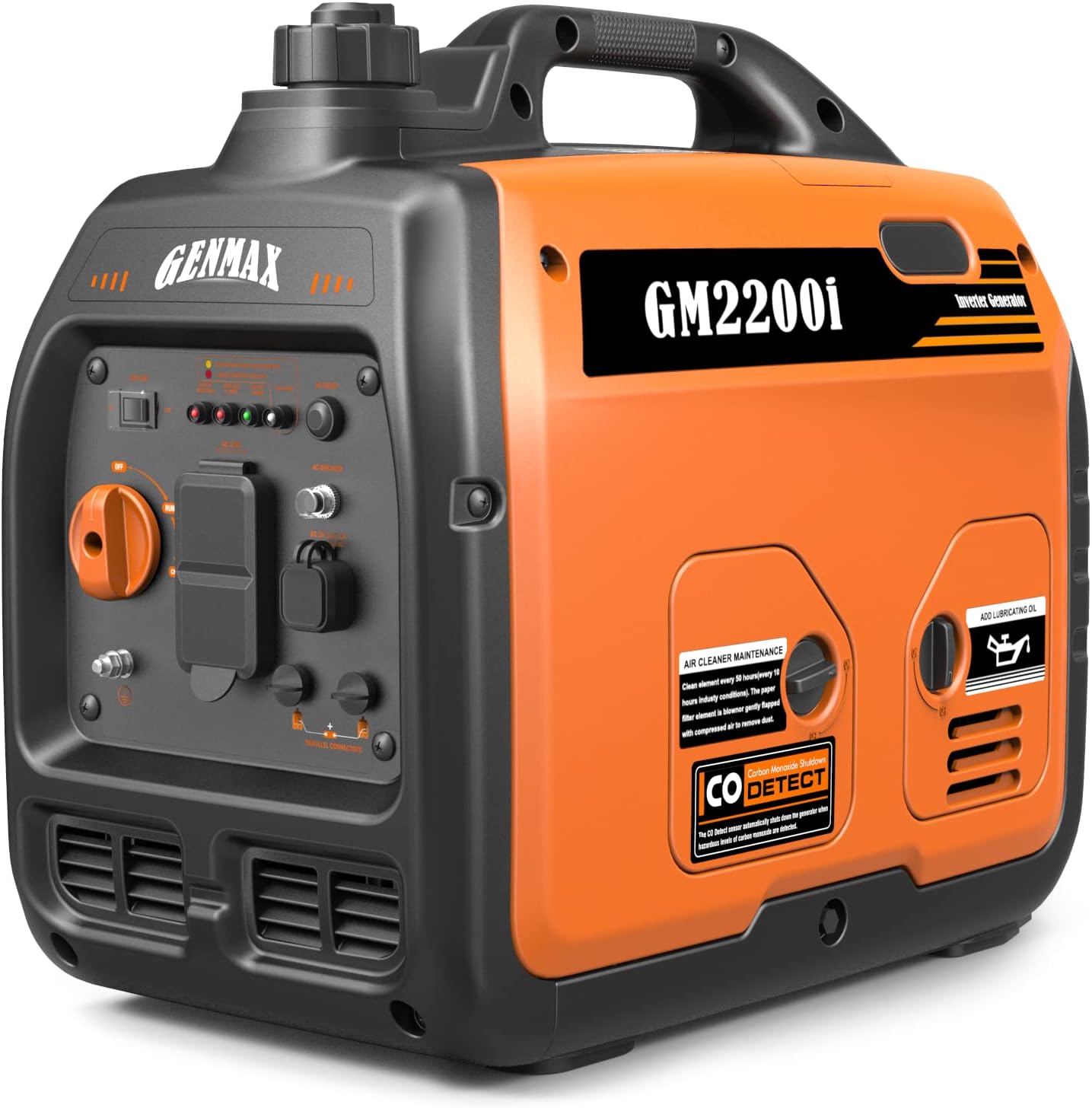 GENMAX Generator，EPA Compliant, Eco-Mode Feature, Ultra Lightweight for Backup Home Use & Camping