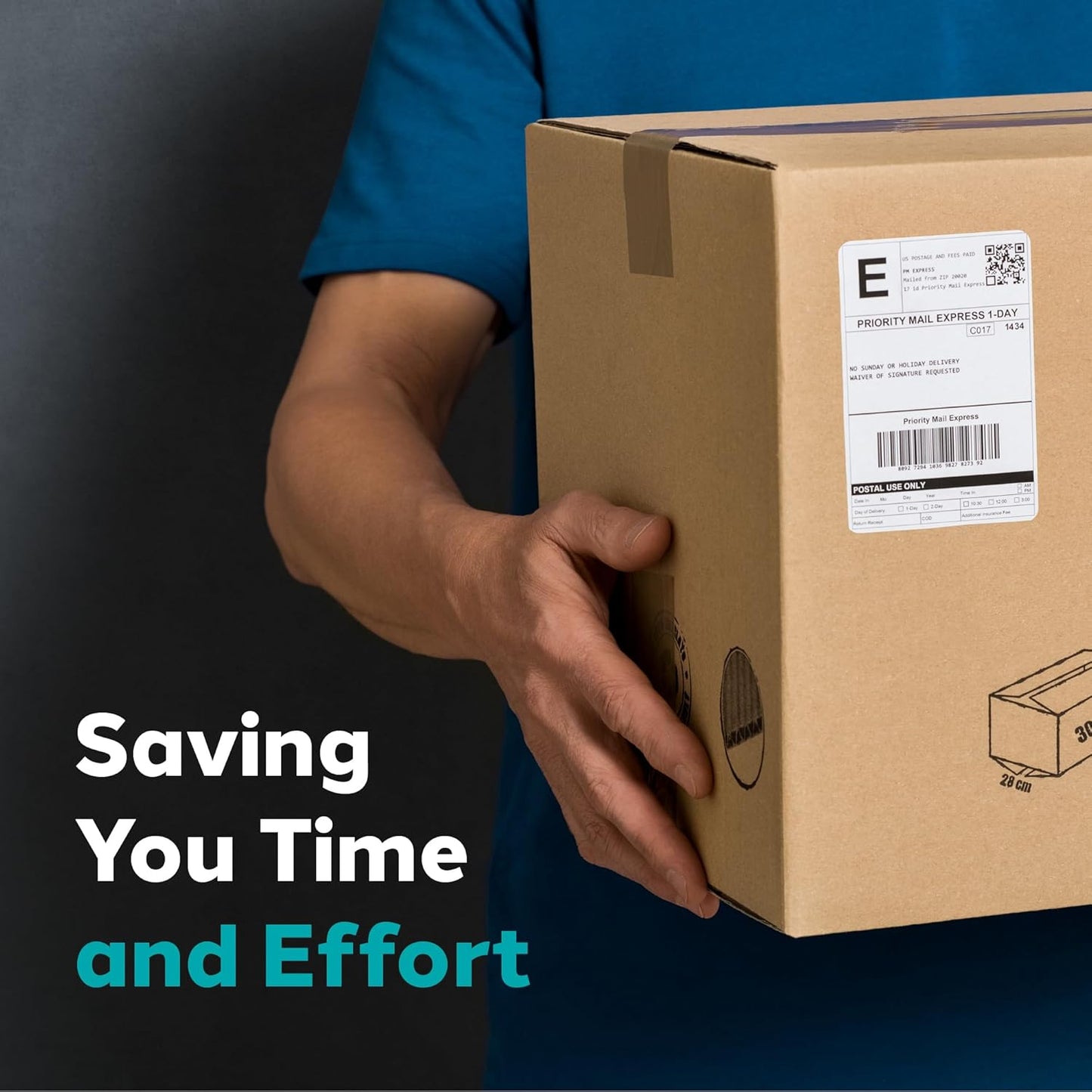 4x6 Thermal Labels Roll - Compatible with Dymo 4XL or Rollo 4x6, Perforated Strong Adhesive, Replaces Dymo 1744907, 250 Per Roll(10 Rolls | 2500 Labels)