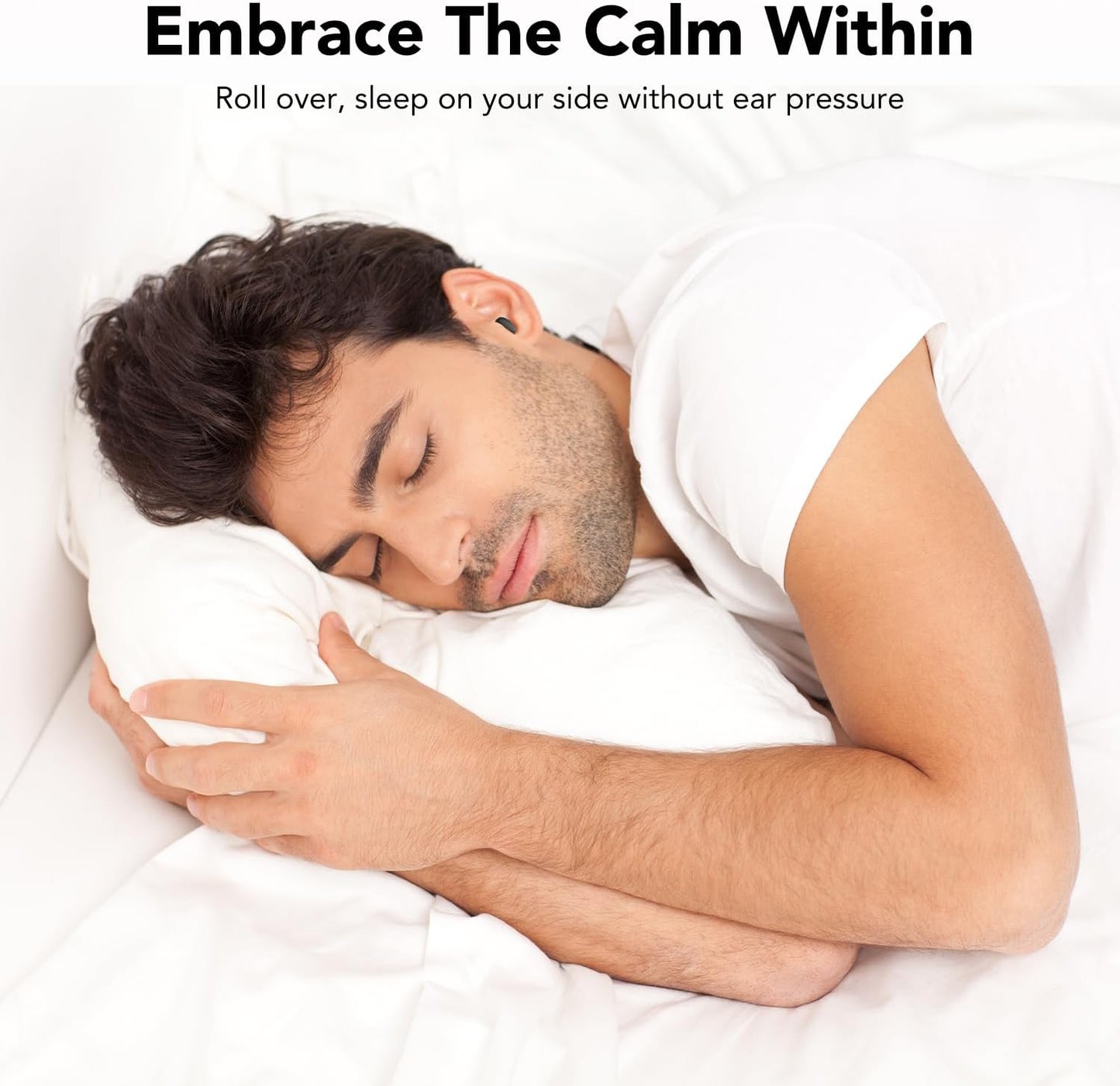 Ear Plugs for Sleeping Noise Cancelling 45dB Concert Earplugs for Noise Reduction Reusable Soft Silicone Ear Plugs with 8 Eartips Case for Snoring Shooting Motorcycle Airplanes Musicians