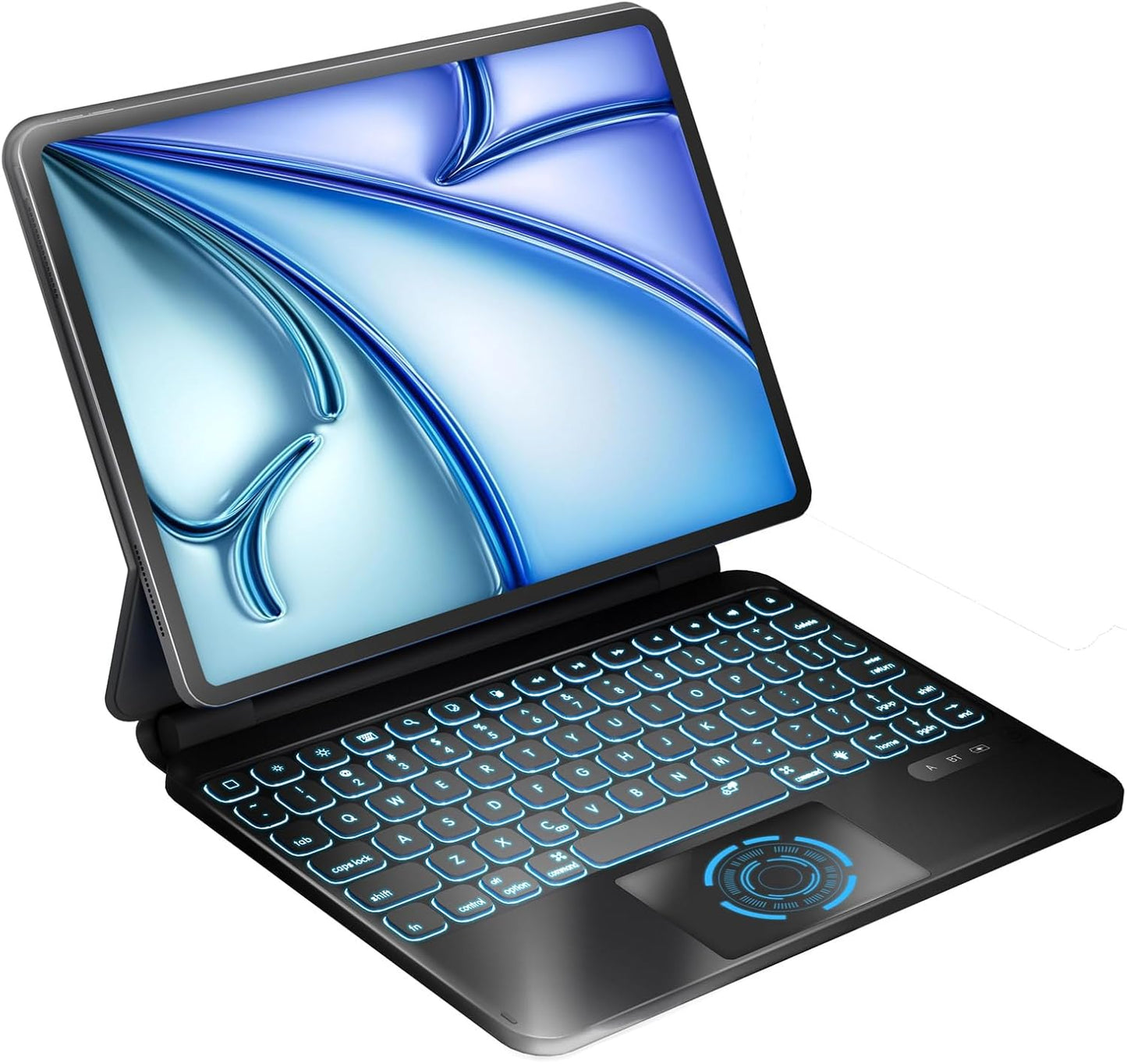 BABG Keyboard Case for iPad Air 11-inch (M2) 2024 & iPad Pro 11 inch (1st/2nd/3rd/4th Generation),Magic Keyboard Case with Multi-Touch Trackpad,Backlit,Compatible with 10.9” iPad Air 5th/4th Gen-BLACK