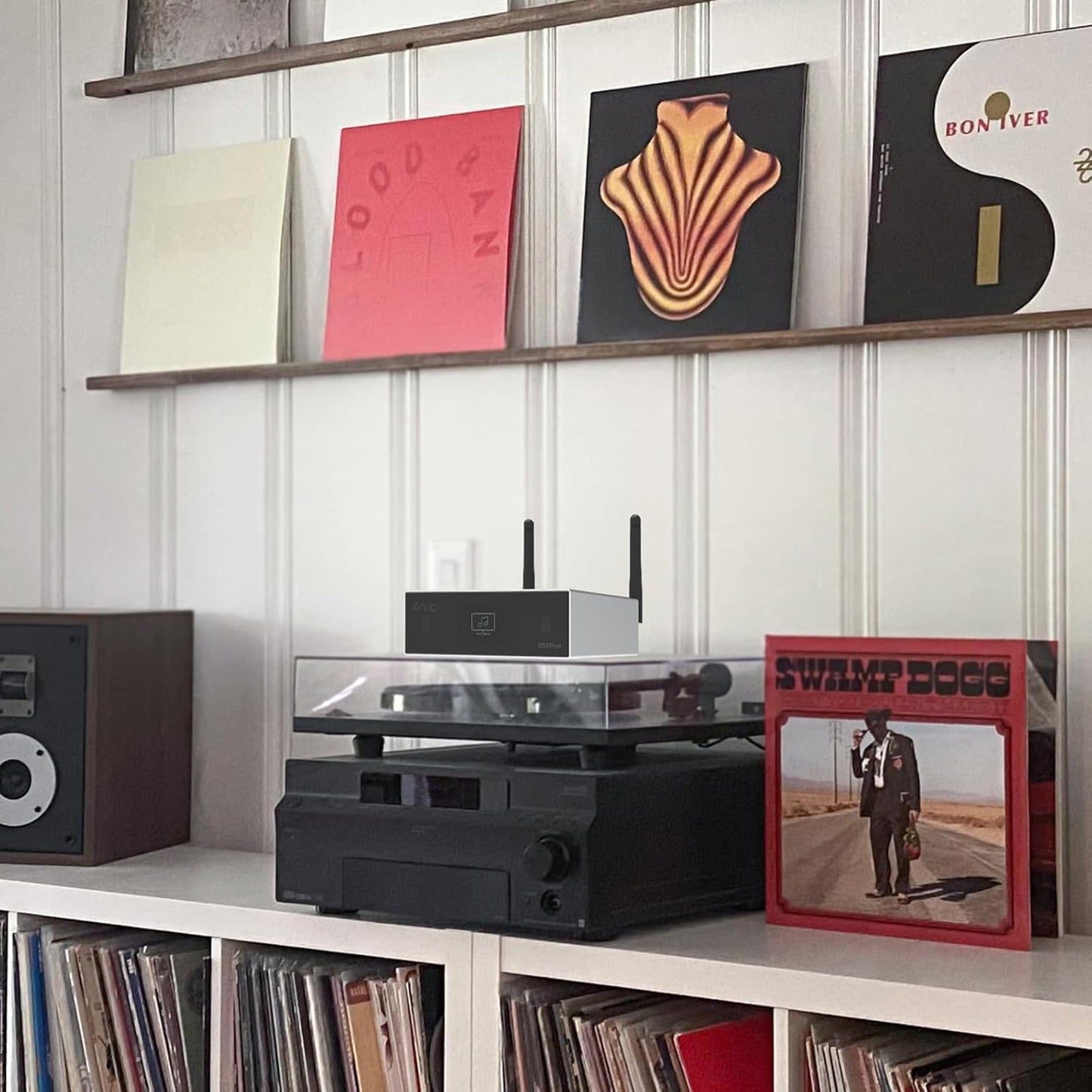 Arylic Up2stream S50 Pro+, Receiver Audio WiFi e Bluetooth,Preamplifier aptX HD con ESS Sabre Dac AKM ADC Multiroom/multizone, Ricevitore Stereo Wireless con AirPlay, Spotify, Internet Radio