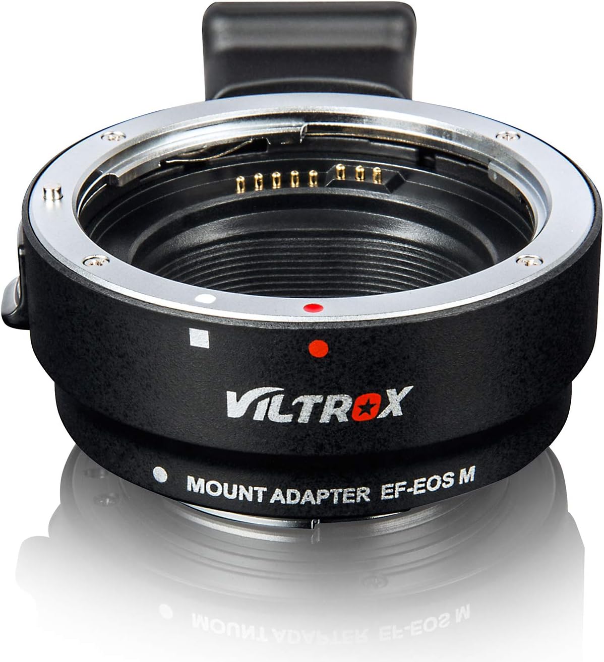 Viltrox EF-EOS M Electronic AF Auto Focus Lens Mount Adapter for Canon EF/EF-S Lens to Canon EOS-M (EF-M Mount) Mirrorless Camera M1 M2 M3 M5 M6 M10 M50 M100
