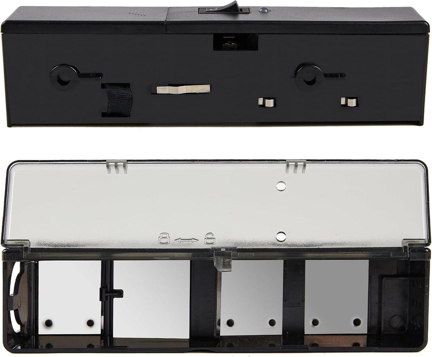 GSS Electric Mouse Trap, Smart Escape-Proof Design Mole Traps, Battery Powered with Alert Light (Only by Batteries)