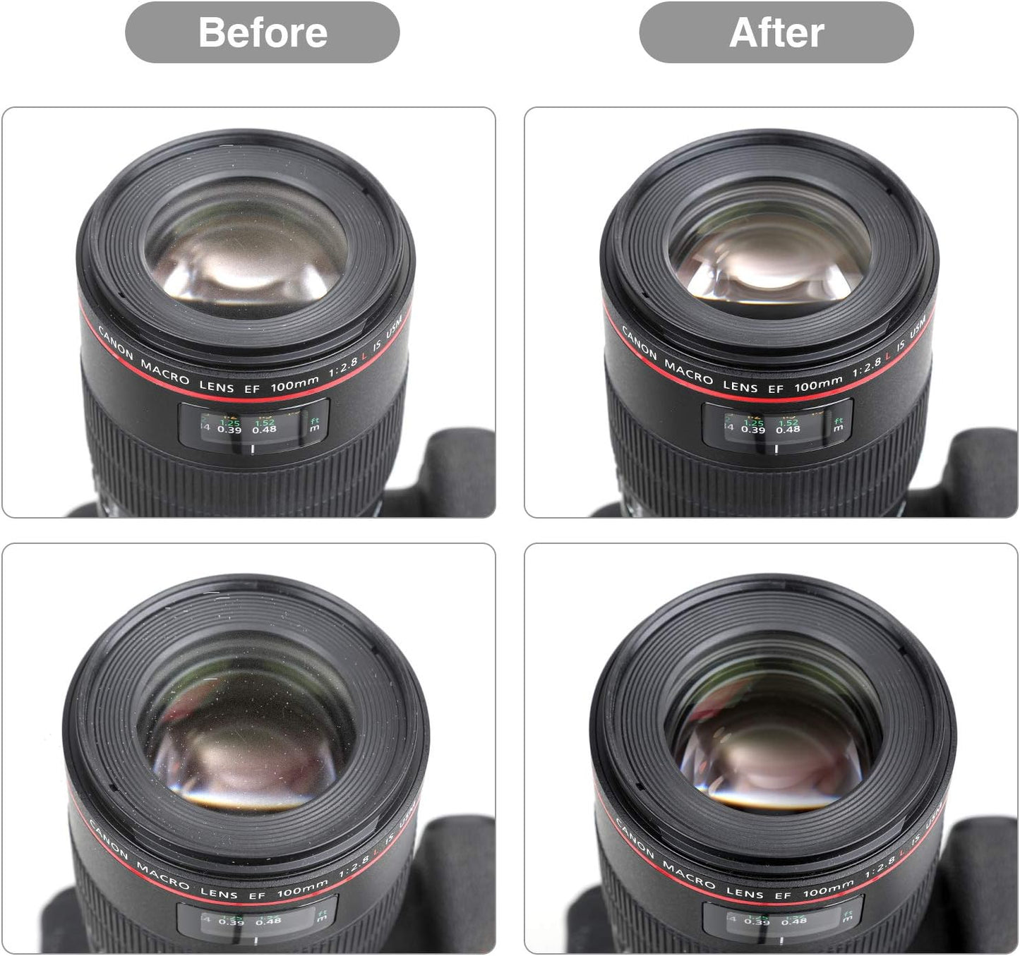 14-in-1 Camera Lens Cleaning Kit - Mirrorless & DSLR Sensor Cleaning Kit for Canon, Sony, Nikon Including Lens Blower, Detergent, Swabs, Cloth, Pen, Brush