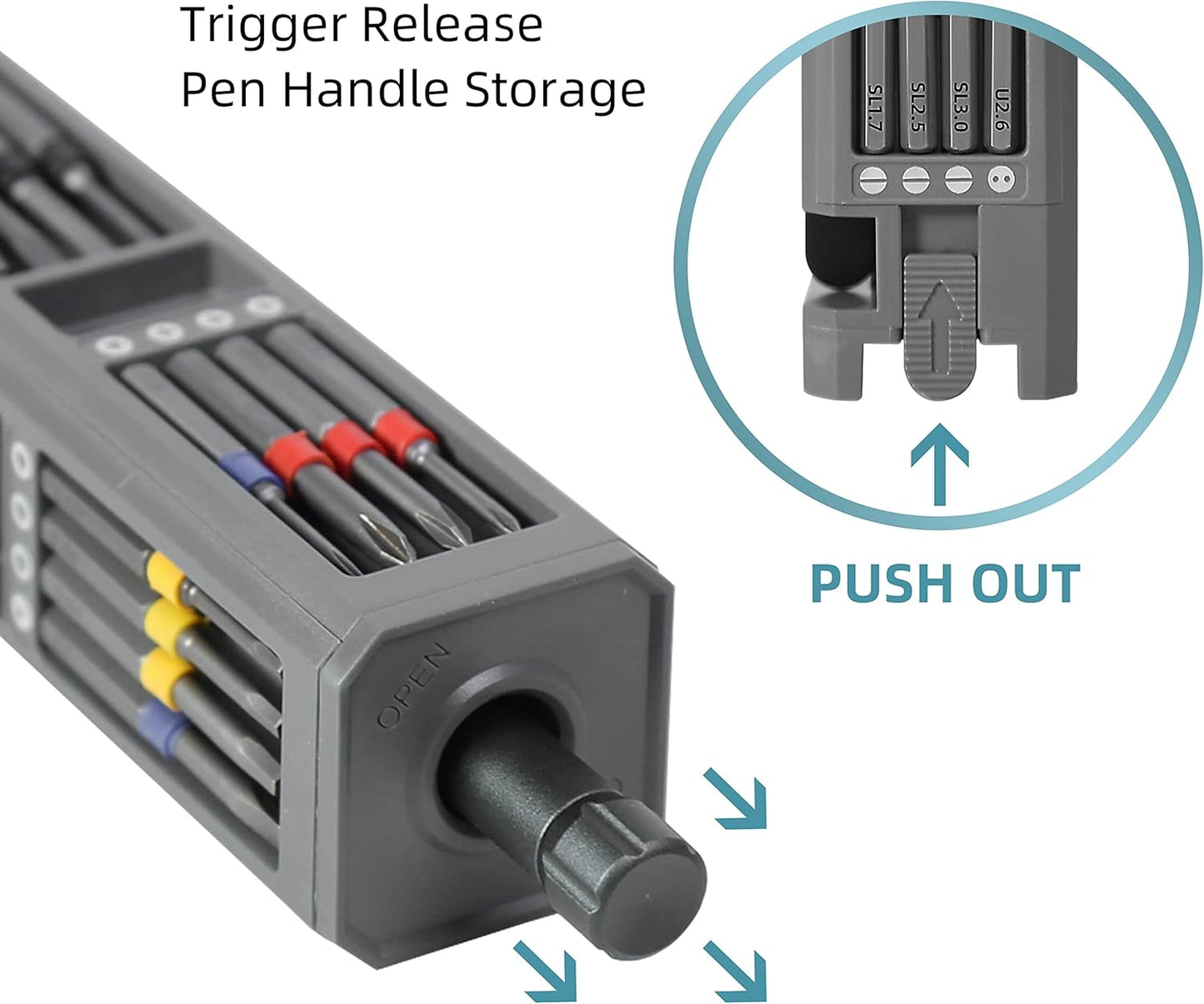 BES 31 in 1 Precision Screwdriver Set,Magnetic Screwdriver Bits,Precision Screwdriver Kit Repair Tools For Iphone, Tablet, Xbox, Ps4, Watch, Eyeglass Repair Tool Kit