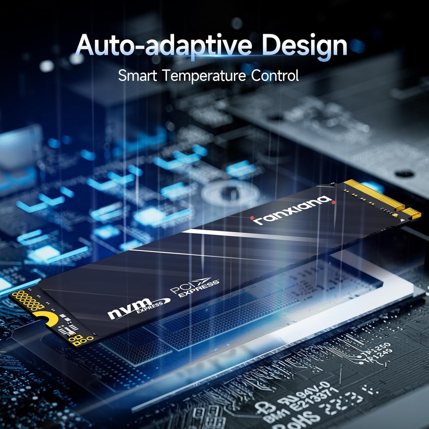 2TB NVMe SSD PCIe Gen4 M.2 SSD for PS5, Up to 5000 MB/s, Internal Gaming 3D NAND SLC Cache Solid State Drive Upgrade Storage for PC/Laptops S690Q