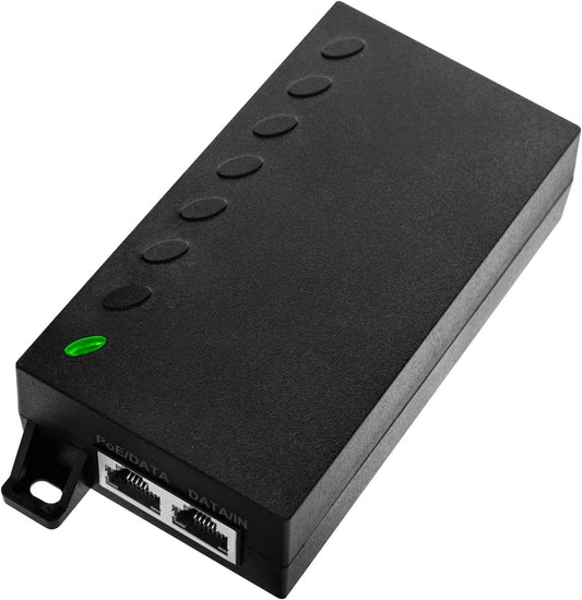 60W Gigabit PoE++ Injector - 10/100/1000Mbps, RJ-45 Shielded, IEEE 802.3af/at/bt Compliant, PoE Switch Powerline Network Adapter for High Power Ethernet Devices, Up to 100m, by ThePoEstore