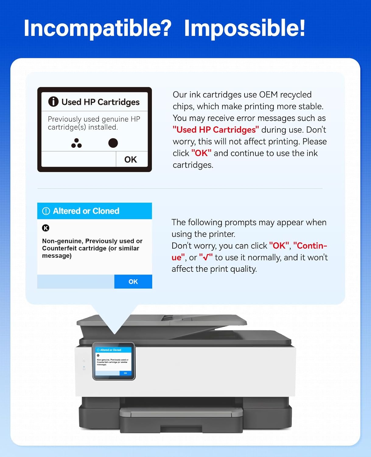 64XL Ink Cartridge Black/Color Combo Pack Replacement for HP Ink 64 XL for Envy Inspire 7900e 7255e 7955e 7958e 7200e Photo 6200 7855 7858 7800 7100 7155 7120 6252 6255 7158 7164 Tango Series Printer