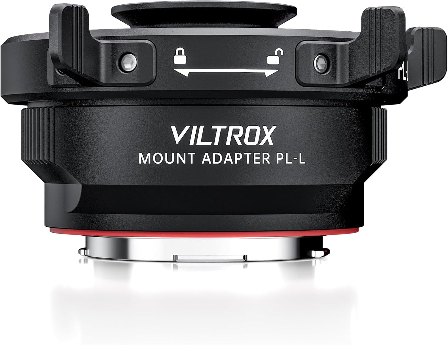 VILTROX PL-L Lens Mount Adapter Ring Compatible with PL Lens to L Mount Camera Panasonic S1 S1R S1H S5/Leica SL SL2 CL TL/Sigma FP DSLR Cameras, with Two caps, Detachable Ring Base