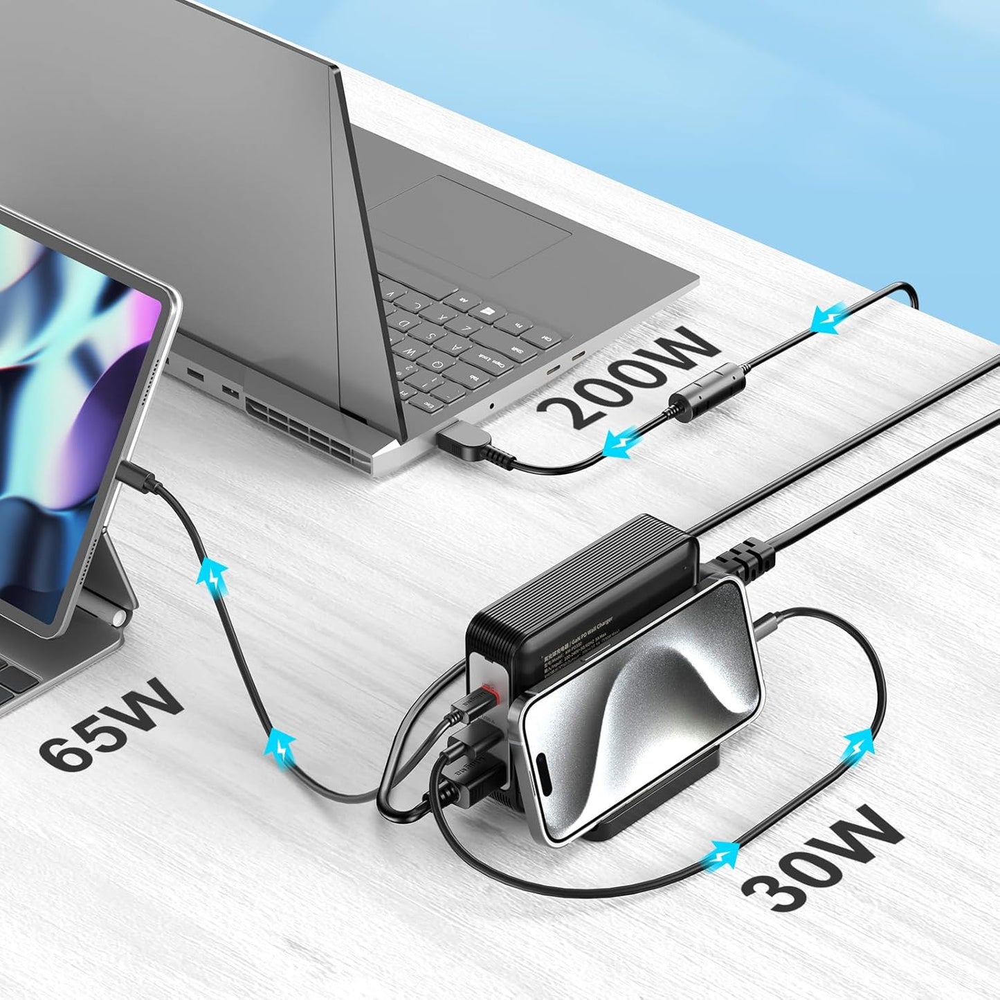 330W Lenovo Legion 7i GaN Laptop Charger with XT60 Port (20V/16.5A) 11/45mm PD 3.0 Fast Charging Adapter, Compatible with Legion Slim 7i N9000K Y9000X R9000P- Gaming & Engineering Laptops Charger