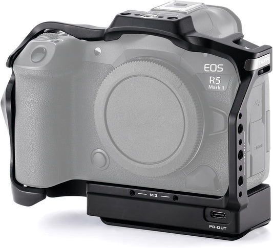 Tilta Full Camera Cage with Cooling System Compatible with Canon R5 Mark II - Black