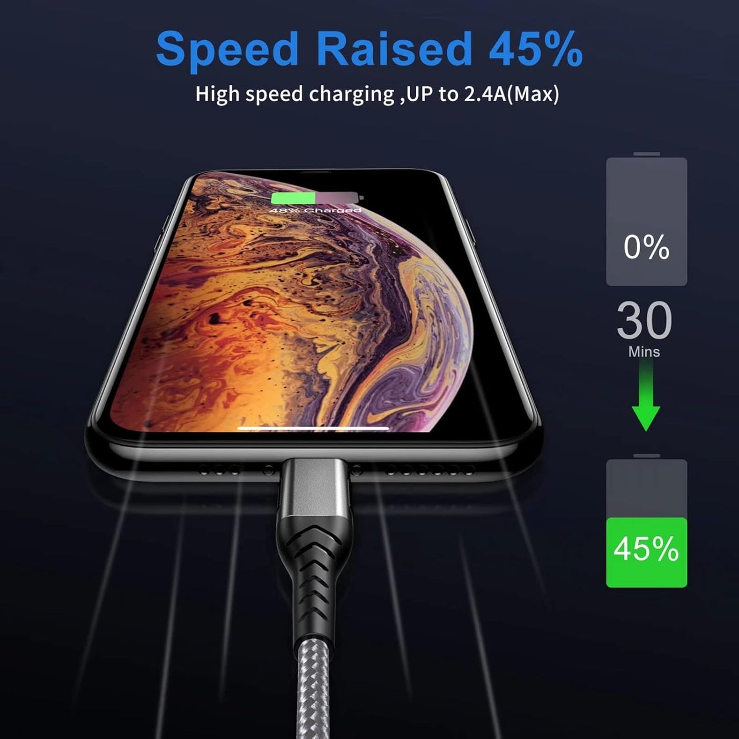 Durcord USB C Charger Cable, 2Pack 6ft Fast Charging 6Ft USB Type C Cord Cable, 6 Foot Type C Charger Premium Nylon Braided USB Cable Compatible with iPhone 15 Pro/Plust/Max-Silver