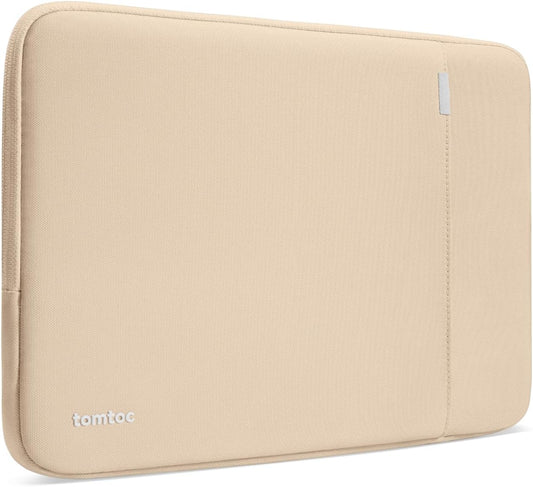 tomtoc 360 Protective Laptop Sleeve for 14-inch MacBook Pro M4/M3/M2/M1 Pro/Max A3112 A3401 A3185 A2992 A2918 A2779 2024-2021, Water-Resistant Case Bag with Accessory Pocket for 13.8 Surface Laptop 7