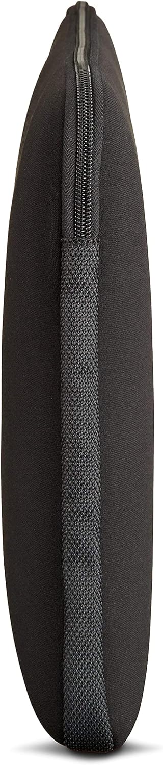 Amazon Basics 11.6 inch Laptop Sleeve, Protective Case with Zipper - Black