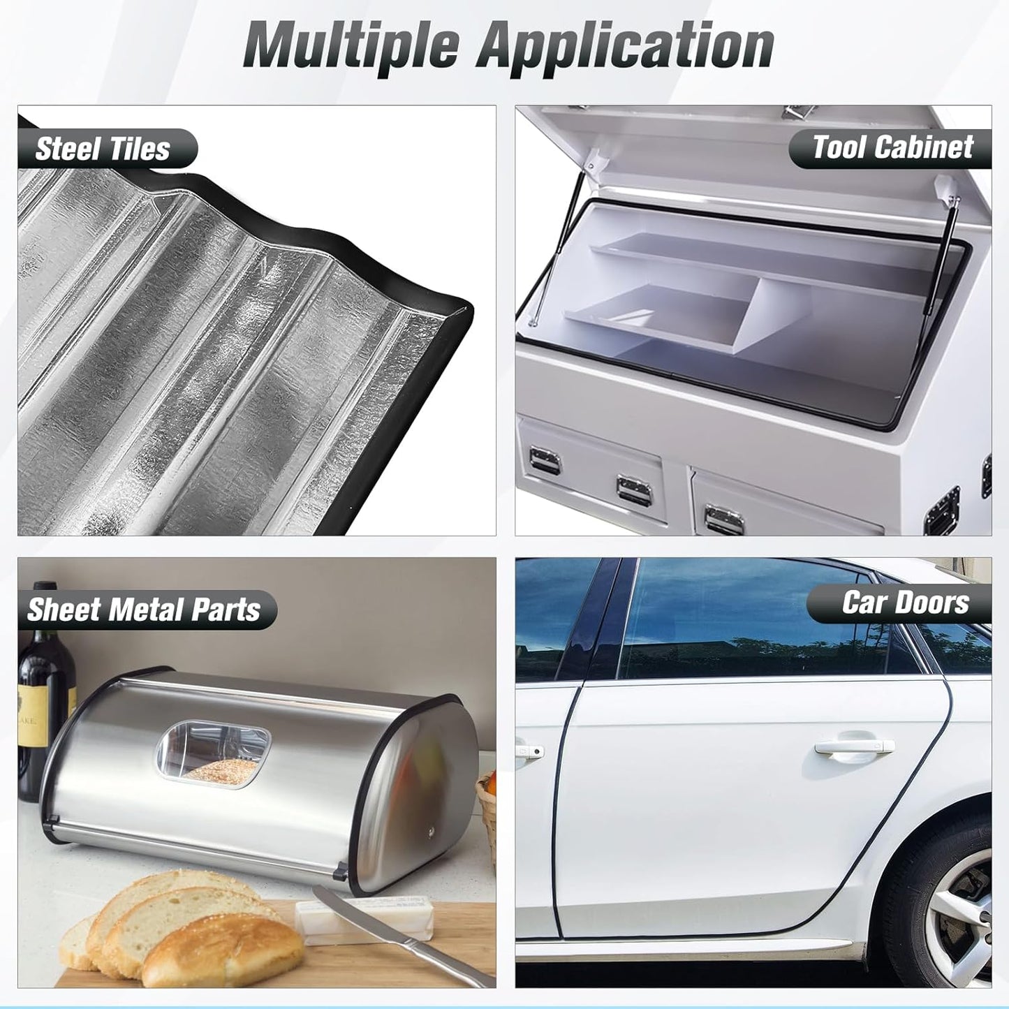 Edge Trim, 3/32" Rubber Edge Trim, Flexible Self Adhesive U Channel Edge Protector for Sharp Edge, Sheet Metal and Car Doors, Peel and Stick Auto Door Guard, Black Color, 20Ft