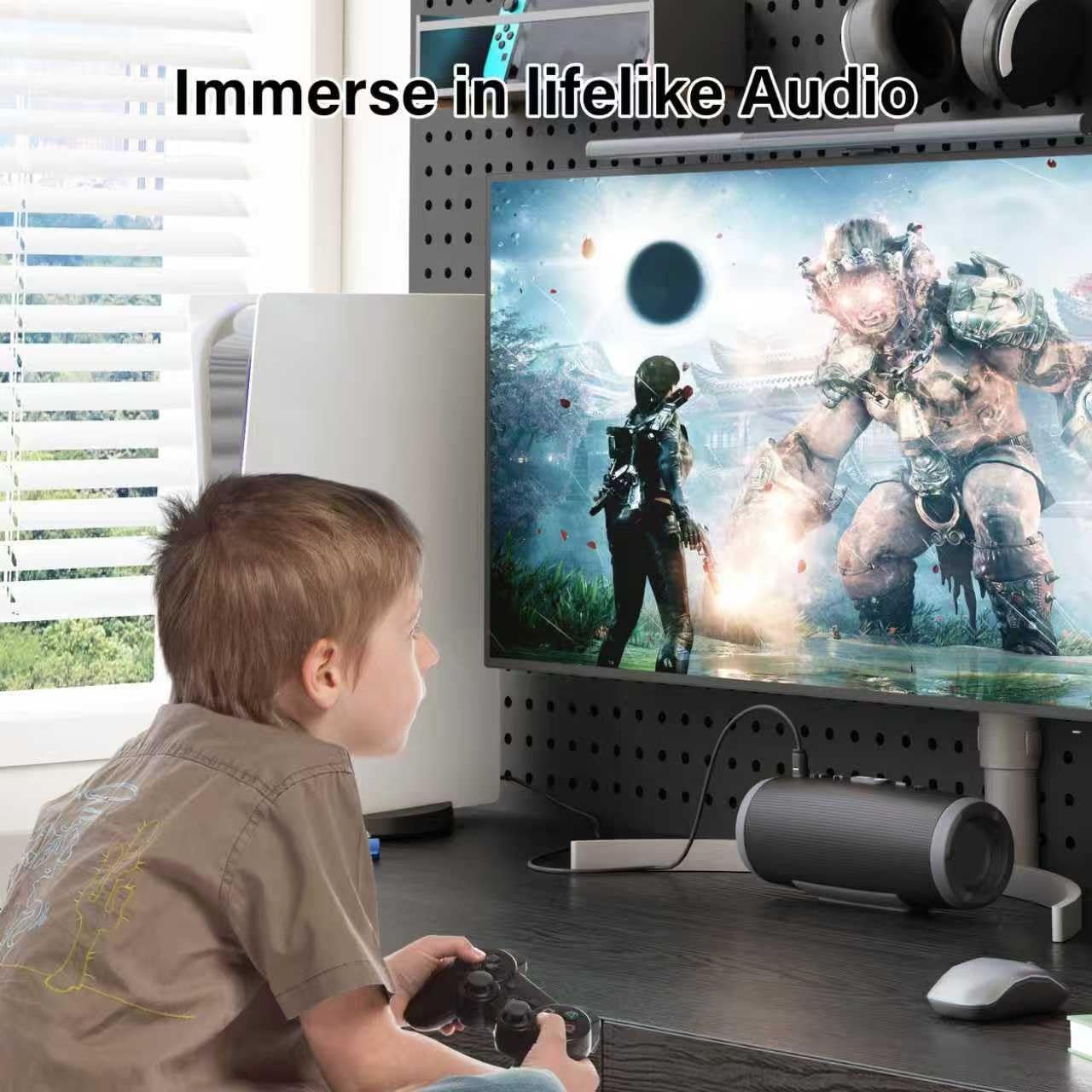 Adoreen Ultra-Thin Slim Digital Optical Audio Cable 4 FT/2 Pack, Fiber Optic Toslink SPDIF Cord Gold-Plated High-Speed Flexible & Durable for TV Soundbar Home Theater Game Console PS4 Xbox +Ties