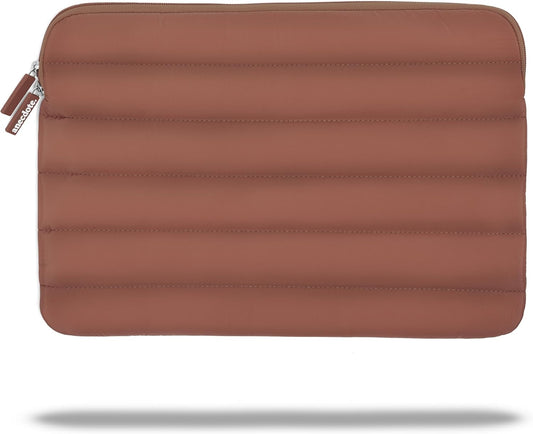 ANECDOTE Laptop Case 15-16 Inch – A Perfect Laptop Sleeve - Compatible with MacBook Air/Pro 15 inch M3 M2 M1 Chip Pro Max 2023-2021 – Fits Well, Made of 100% Nylon with Aesthetic Design (Mauve)