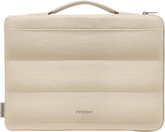 Laptop Case, Sleeve with Handle 360° Protectivie Puffy Laptop Sleeve Compatible with MacBook, Dell, HP