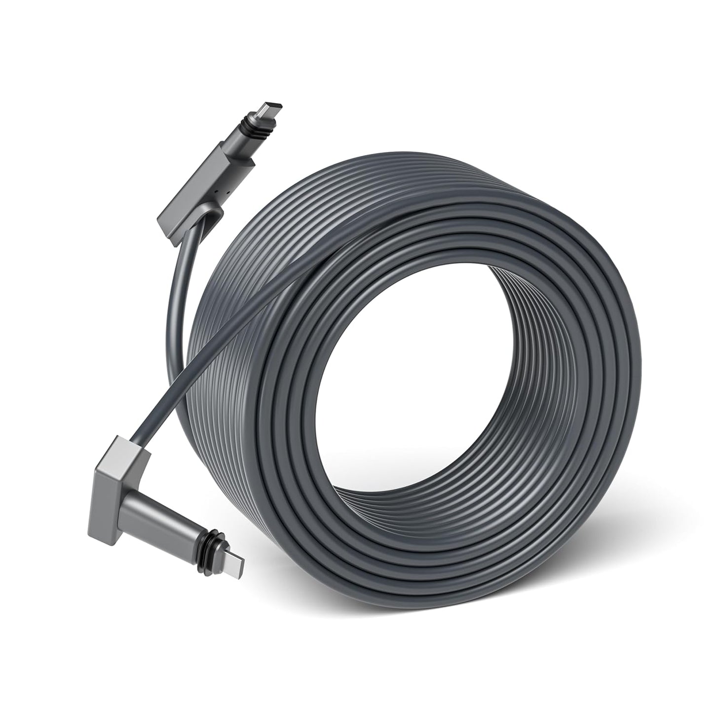 75FT Replacement Cable for SpaceX Starlink Rectangular Satellite V2, Standard Actuated Gen 2 Extension Cable with Waterproof End Caps