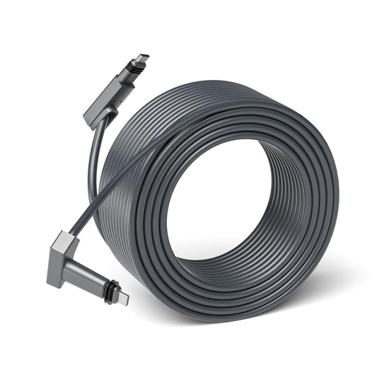 75FT Replacement Cable for SpaceX Starlink Rectangular Satellite V2, Standard Actuated Gen 2 Extension Cable with Waterproof End Caps