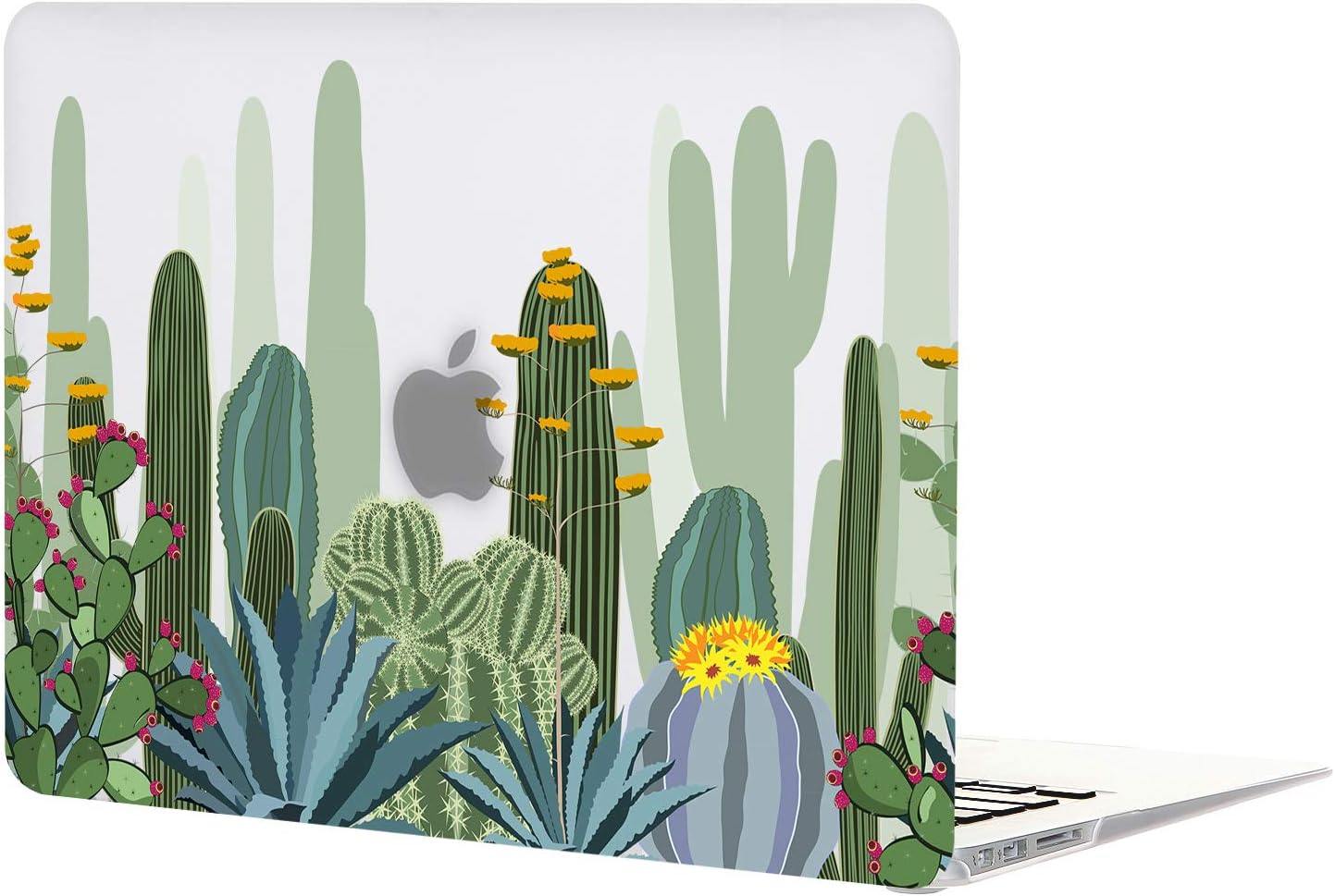 Case for MacBook Pro 13 inch M2 M1 A2338 A2289 A2251 A2159 A1989 A1706 A1708 2023-2016 Release, Matte Clear Hard Cover&Keyboard Cover&Screen Protector for Mac Pro 13.3 with Touch ID, Cactus