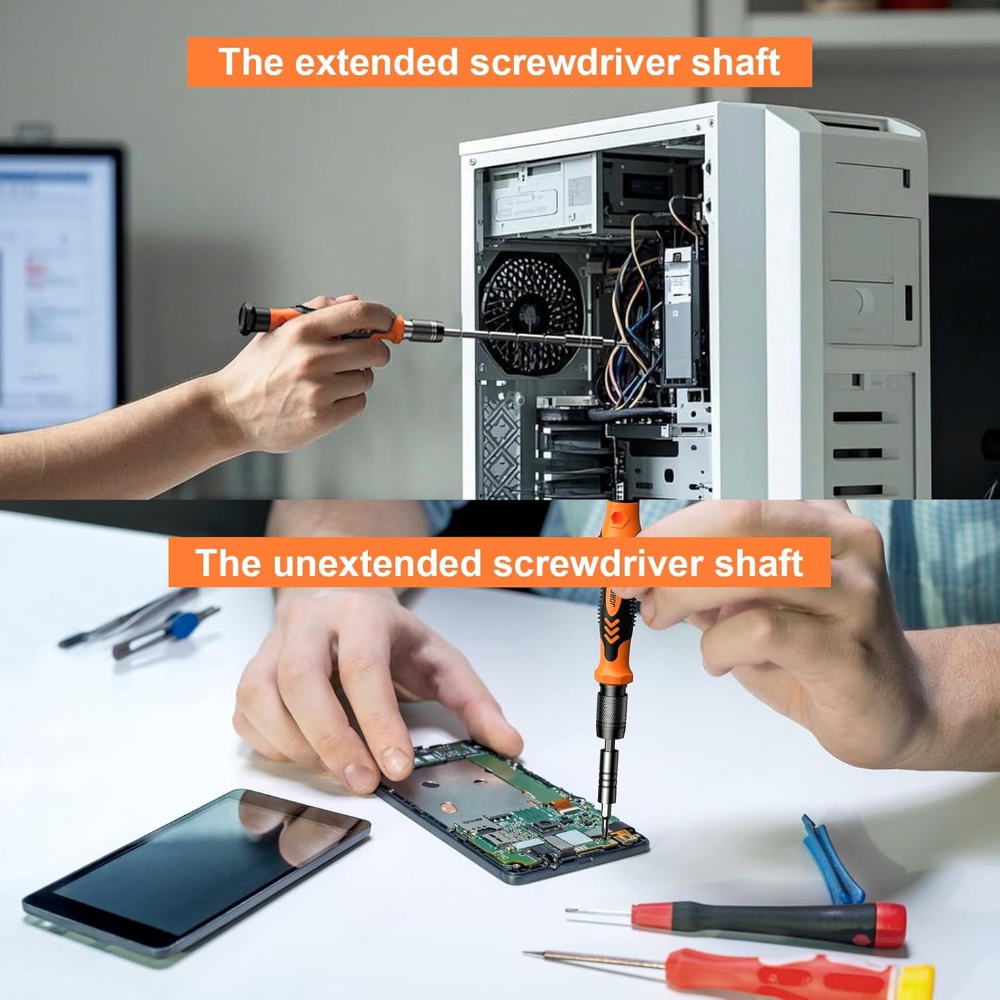 JOREST 117 in 1 Precision Screwdriver Set, Tool Gifts for Men, Mini Repair Tool Kit with Torx Triwing Bits, Repair for Computer, Macbook, Laptop, PC, RC, PS5, iphone, Electronics, XBOX, Glasses