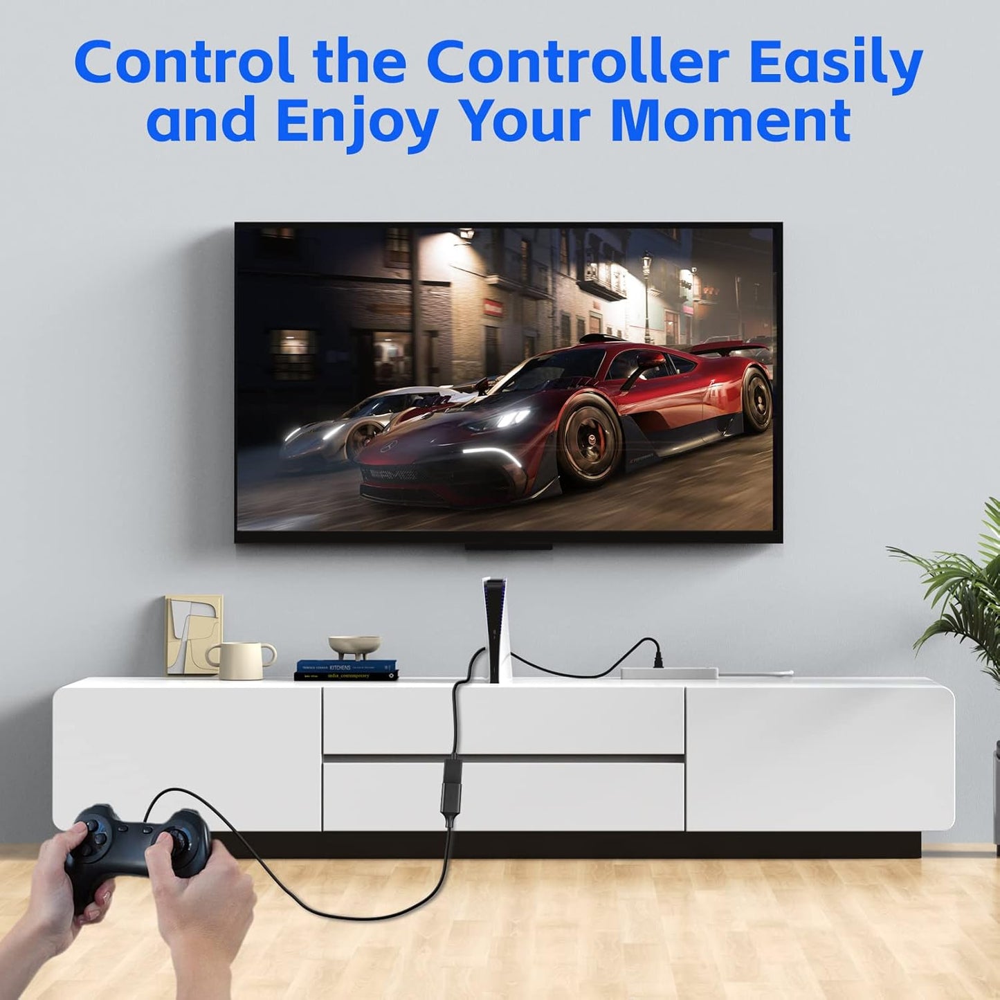 2 Pack USB 3.0 Extension Cable - 5FT USB A Male to Female, Compatible with Flash Drive, Hard Drive, Card Reader, Webcam, Printer, Keyboard, Mouse, Playstation, Xbox, VR Headset