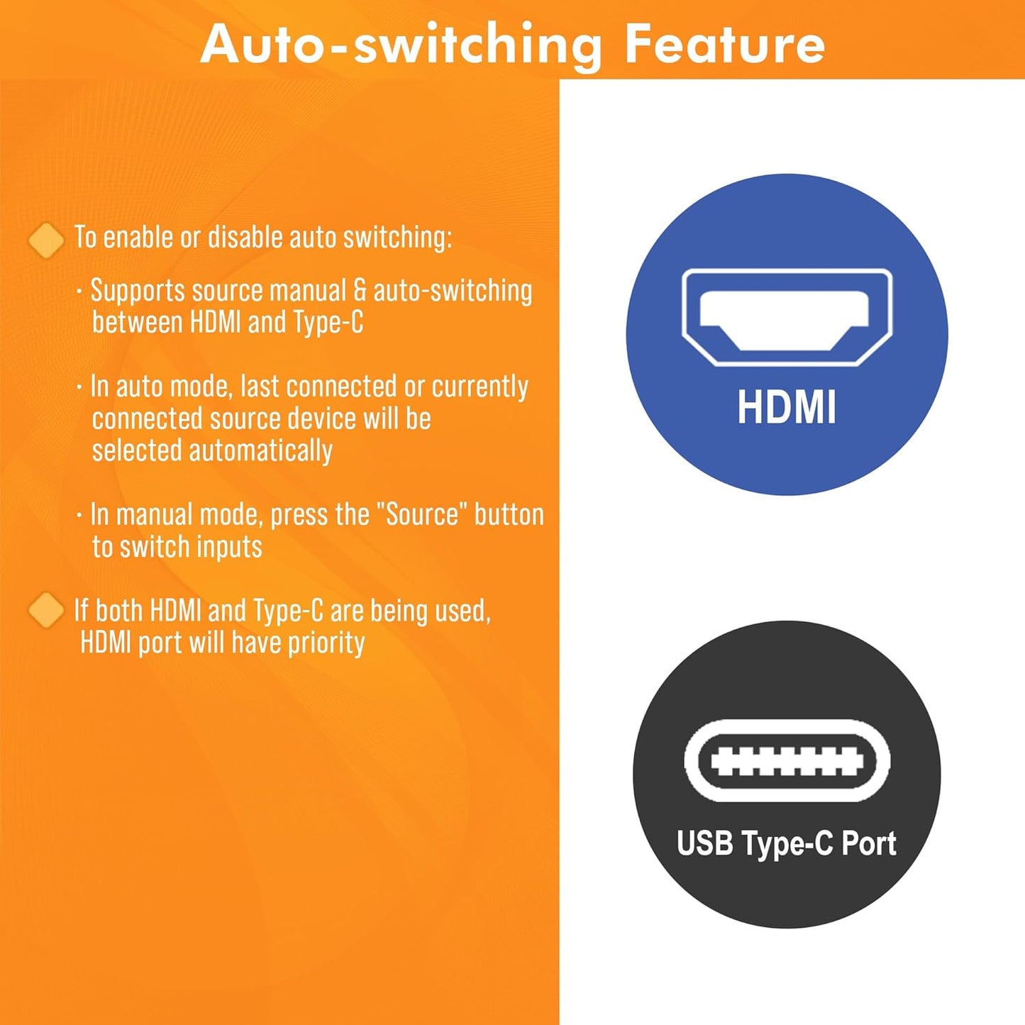 J-Tech Digital 4K HDMI & USB C Extender Over Single Cat5 5e 6 7 Cable, Up to 164ft Wall Plate Over Ethernet HDR Dolby Vision USB-C Charging Port, PoC, IR, Auto-Switch [JTECH-EXW30]