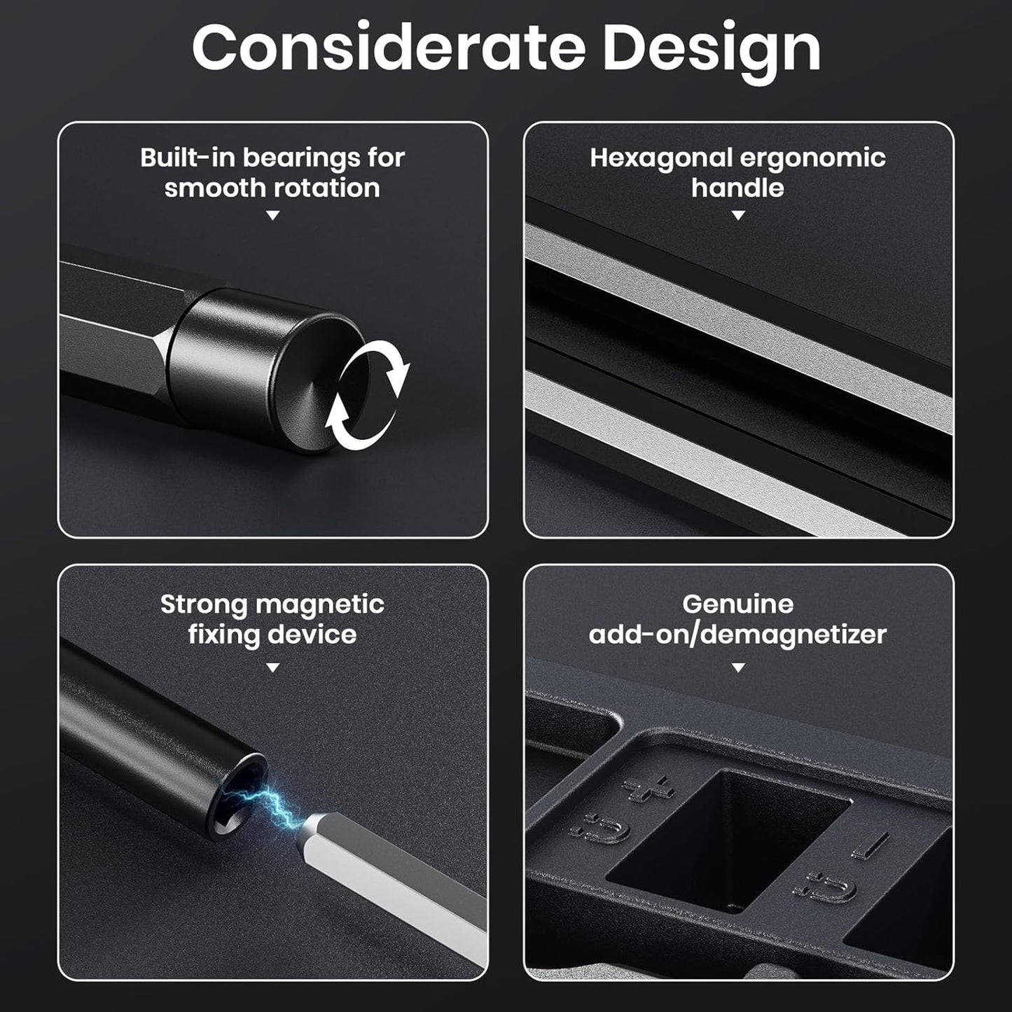 38-in-1 Precision Screwdriver Set,Mini Professional Magnetic Pads Tiny Repair Tool Kit for Macbook,Computer,Laptop,iPhone, PS4,PS5,Xbox, Switch,Eyeglasses,Watch,Ring Doorbell,Electronic,Gifts for Men