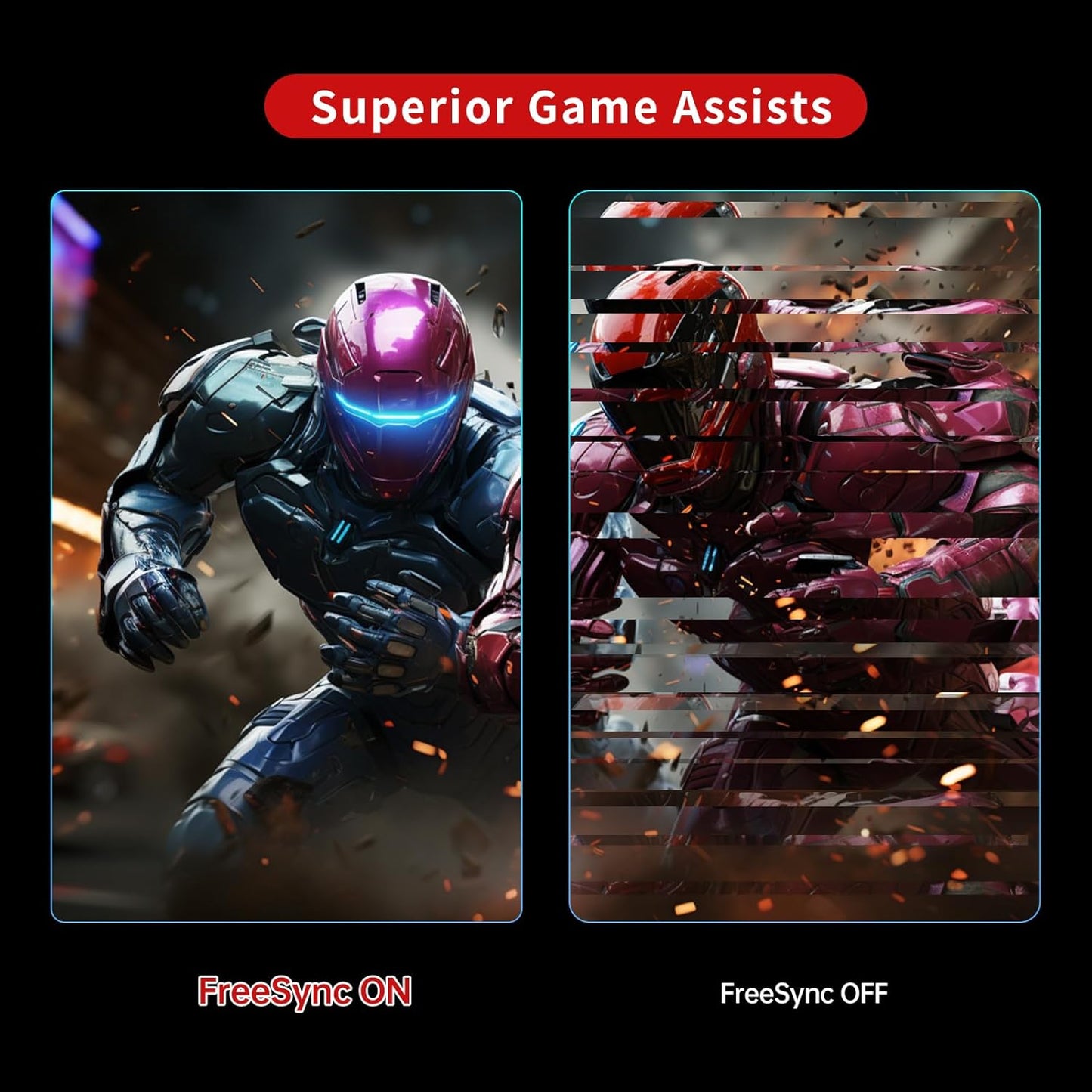 KTC 24 inch 1500R Curved Gaming Monitor 165Hz 1ms FHD 1080p VA Tilt Adaptive Sync HDR 110% sRGB DP/HDMI,VESA for Gaming Home Office Business PS5 PC Monitors