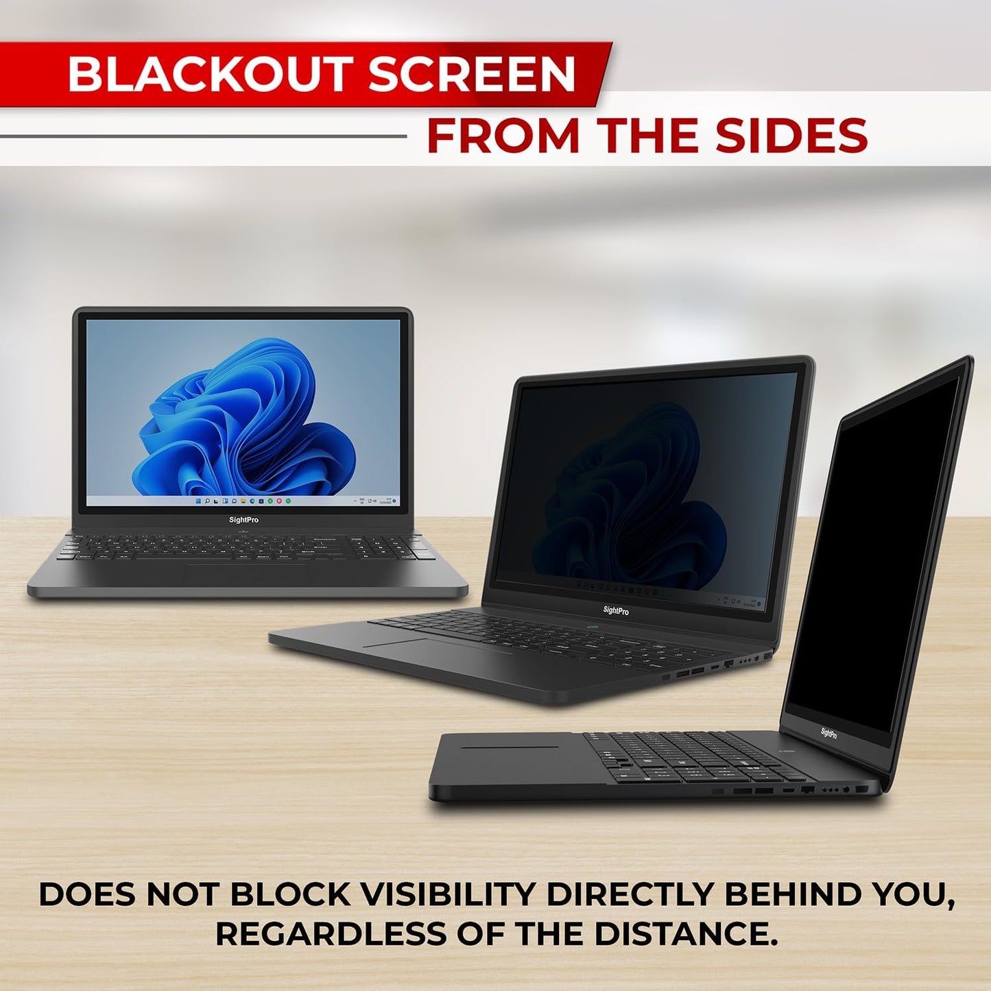 17.3 Inch 16:9 Laptop Privacy Screen Filter - Computer Monitor Privacy Shield and Anti-Glare Protector