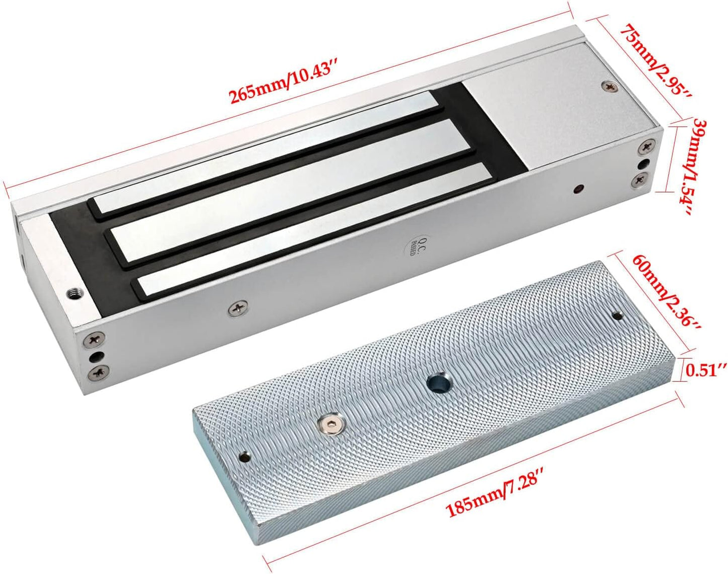 Door Access Control System IP67 Waterproof RFID Fingerprint Keypad Exit Button Doorbell Buzzer 1200lb Magnetic Lock Kit