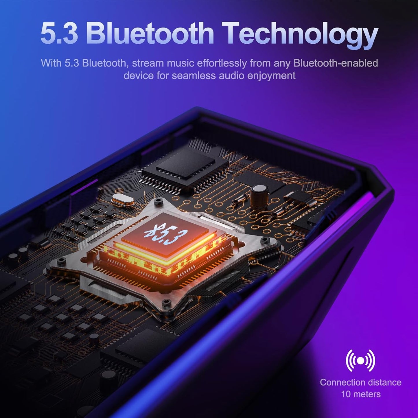 Bluedee Computer Speakers for Desktop PC, Bluetooth 5.3 PC Speakers with Dynamic RGB Light, Wired USB Plug & Play Computer Sound Bar, USB/Type-C Powered Gaming Speakers for Desktop, Laptops, Tablet