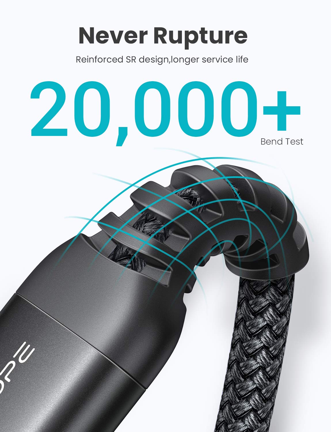 AINOPE 2 Pack USB Extensions Cable High Speed USB 3.0 Extension Cord Type A Male to Female Sturdy Braided Material Fast Data Transfer Compatible with USB Keyboard,Mouse,Flash Drive,Black,16FT+16FT