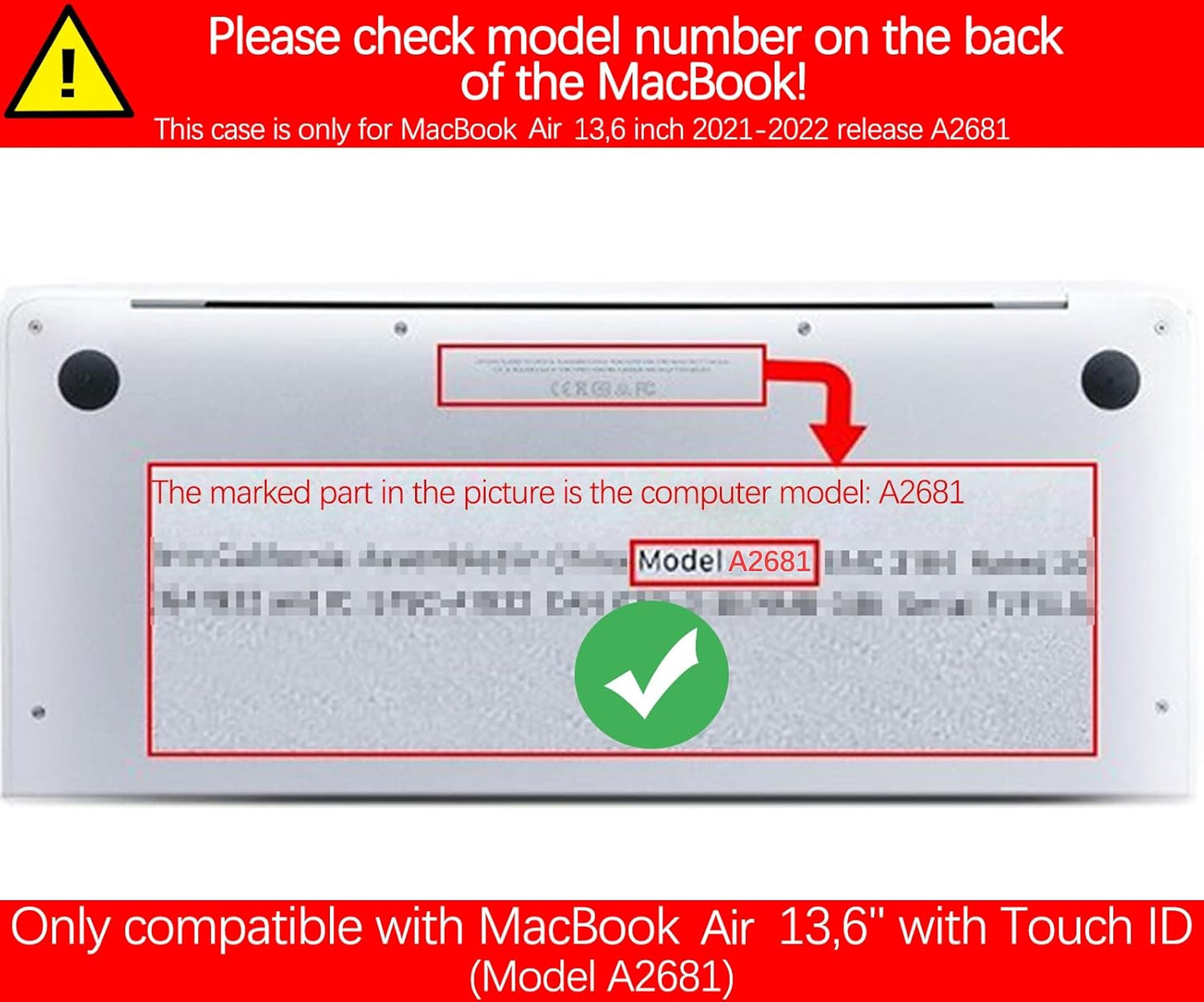 Berkin Arts for MacBook Air 13.6 inch Case A3240 A3113 A2681 (M4 M3 M2) 2025 2024-2022 Release with Keyboard Cover & Screen Naive Art Illustrated (Two Sides by Kandinsky)